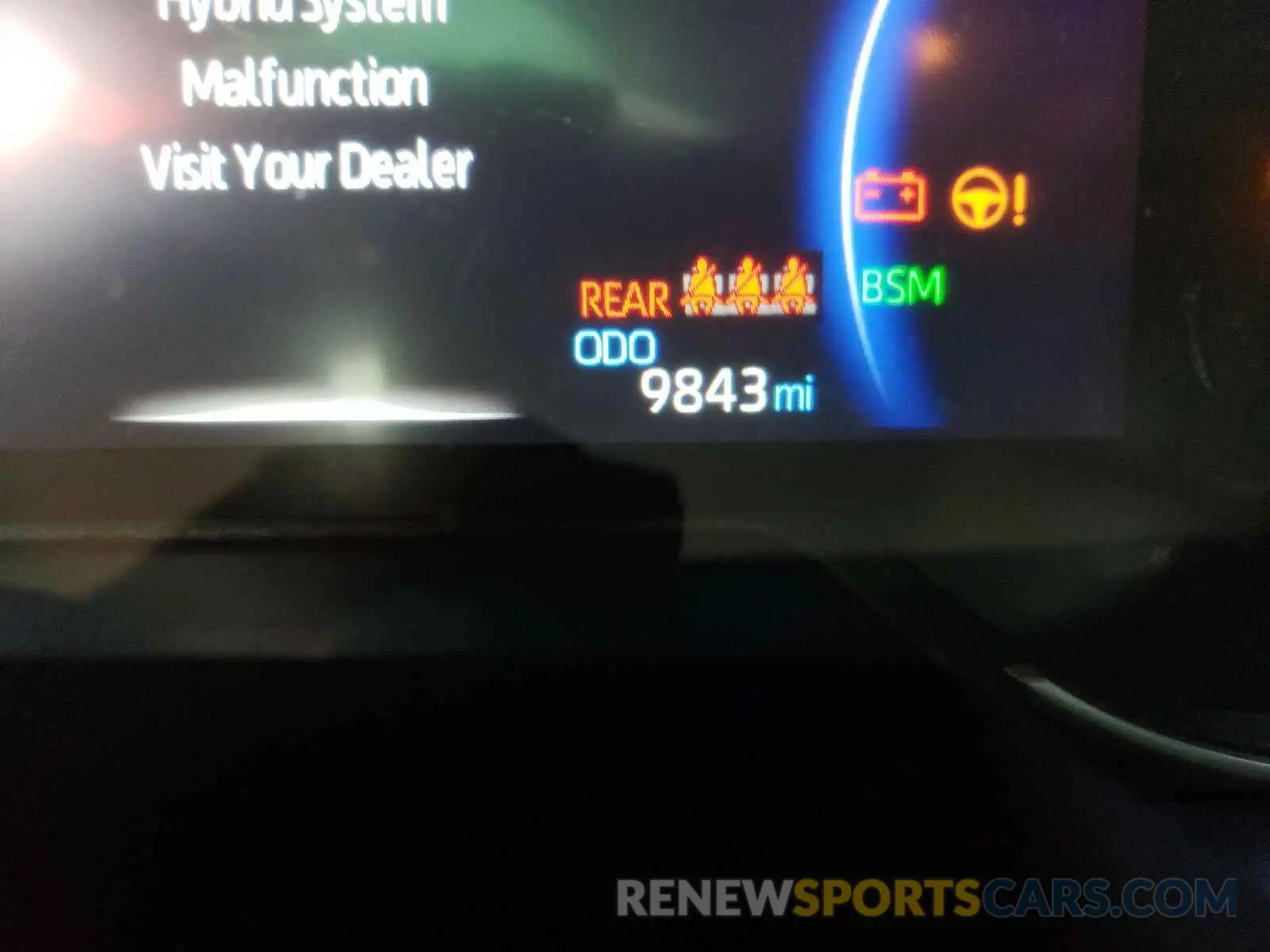 8 fotografías del automóvil dañado JTME6RFV5LD500941 TOYOTA RAV4 2020