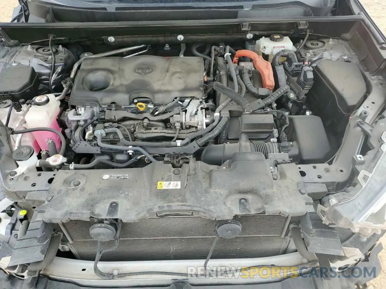 11 fotografías del automóvil dañado JTME6RFV6LD501595 TOYOTA RAV4 2020