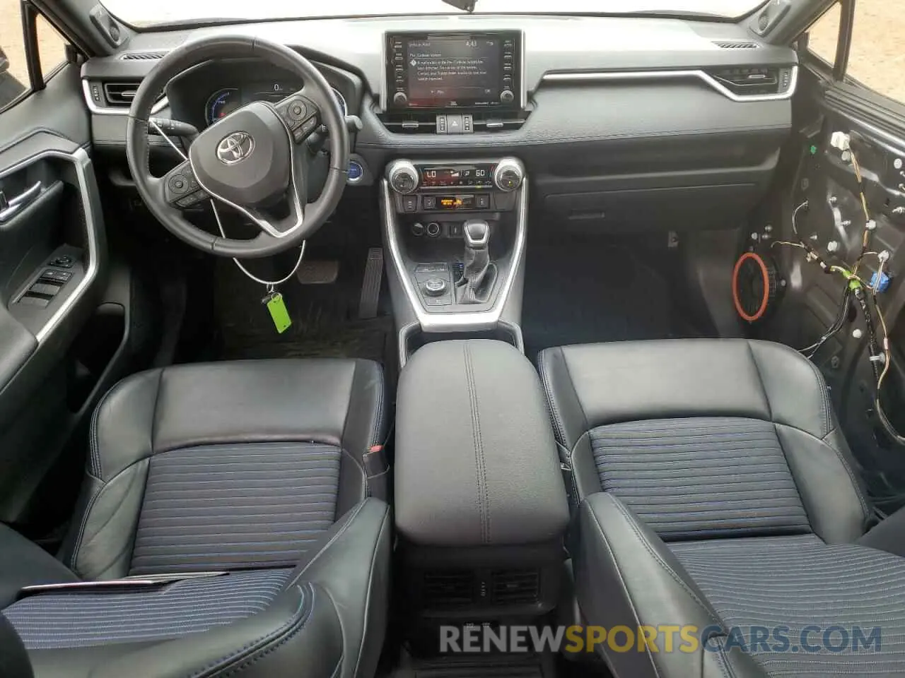 8 fotografías del automóvil dañado JTME6RFV6LD501595 TOYOTA RAV4 2020