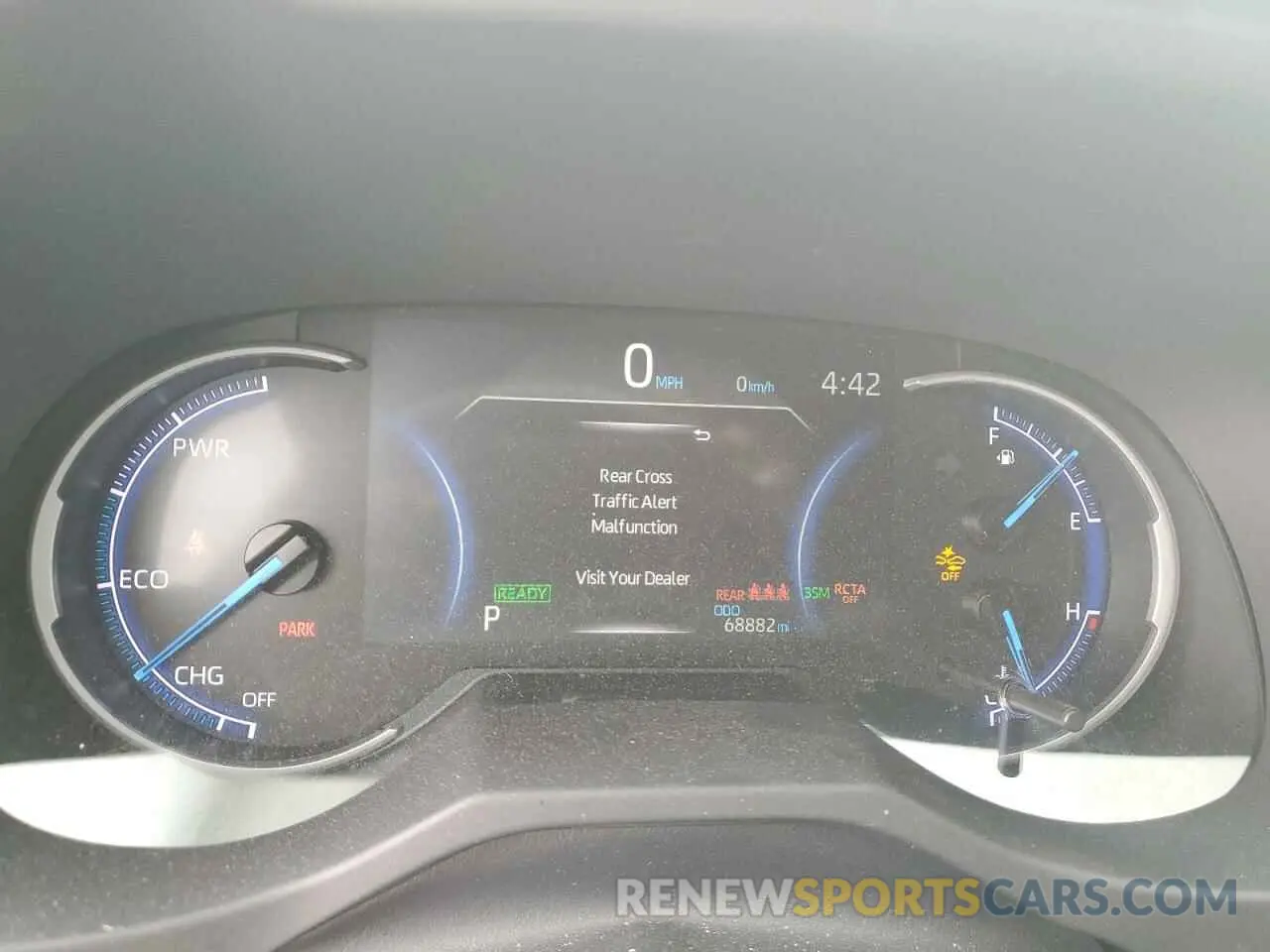 9 fotografías del automóvil dañado JTME6RFV6LD501595 TOYOTA RAV4 2020