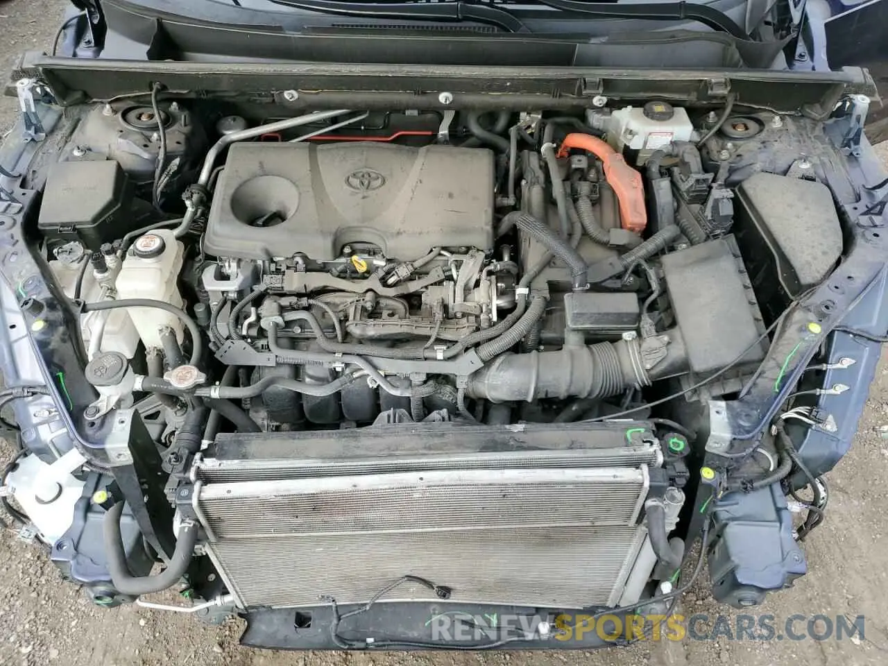 12 fotografías del automóvil dañado JTMEWRFV0LJ032733 TOYOTA RAV4 2020