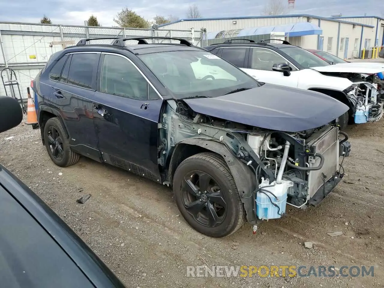 4 fotografías del automóvil dañado JTMEWRFV0LJ032733 TOYOTA RAV4 2020