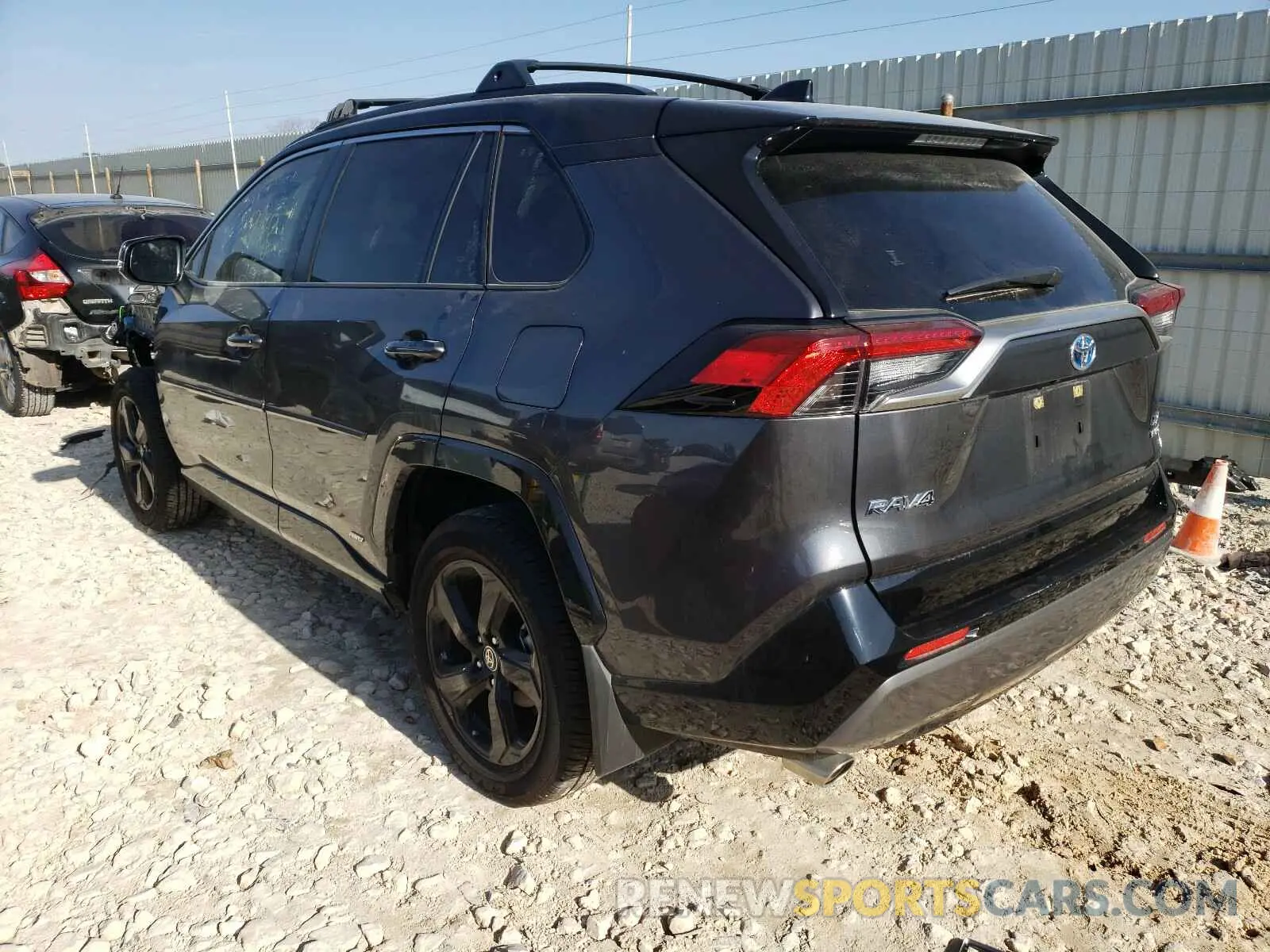 3 fotografías del automóvil dañado JTMEWRFV0LJ050018 TOYOTA RAV4 2020