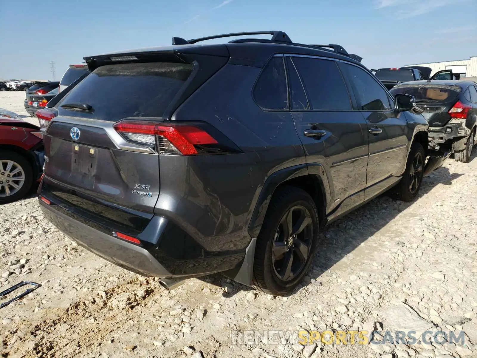 4 fotografías del automóvil dañado JTMEWRFV0LJ050018 TOYOTA RAV4 2020