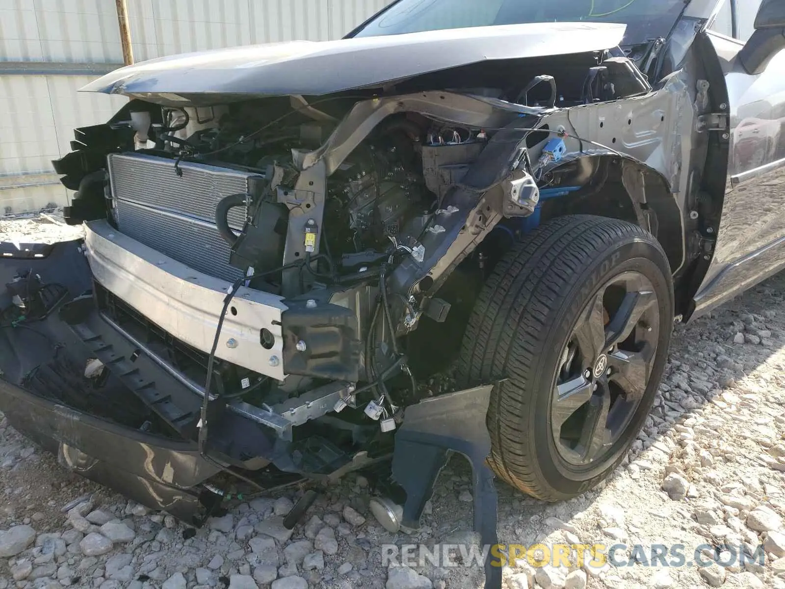 9 fotografías del automóvil dañado JTMEWRFV0LJ050018 TOYOTA RAV4 2020