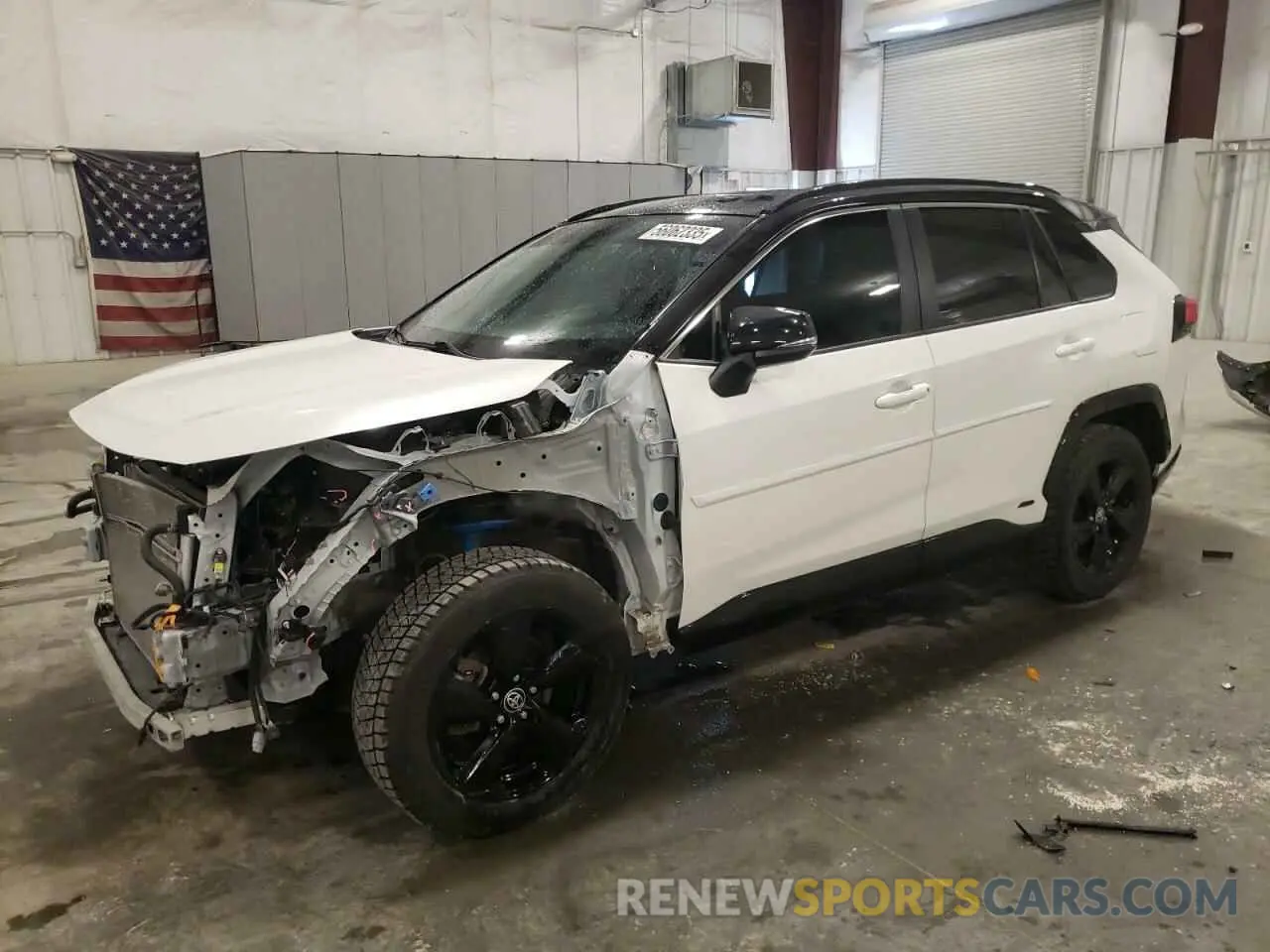 1 fotografías del automóvil dañado JTMEWRFV1LJ043370 TOYOTA RAV4 2020
