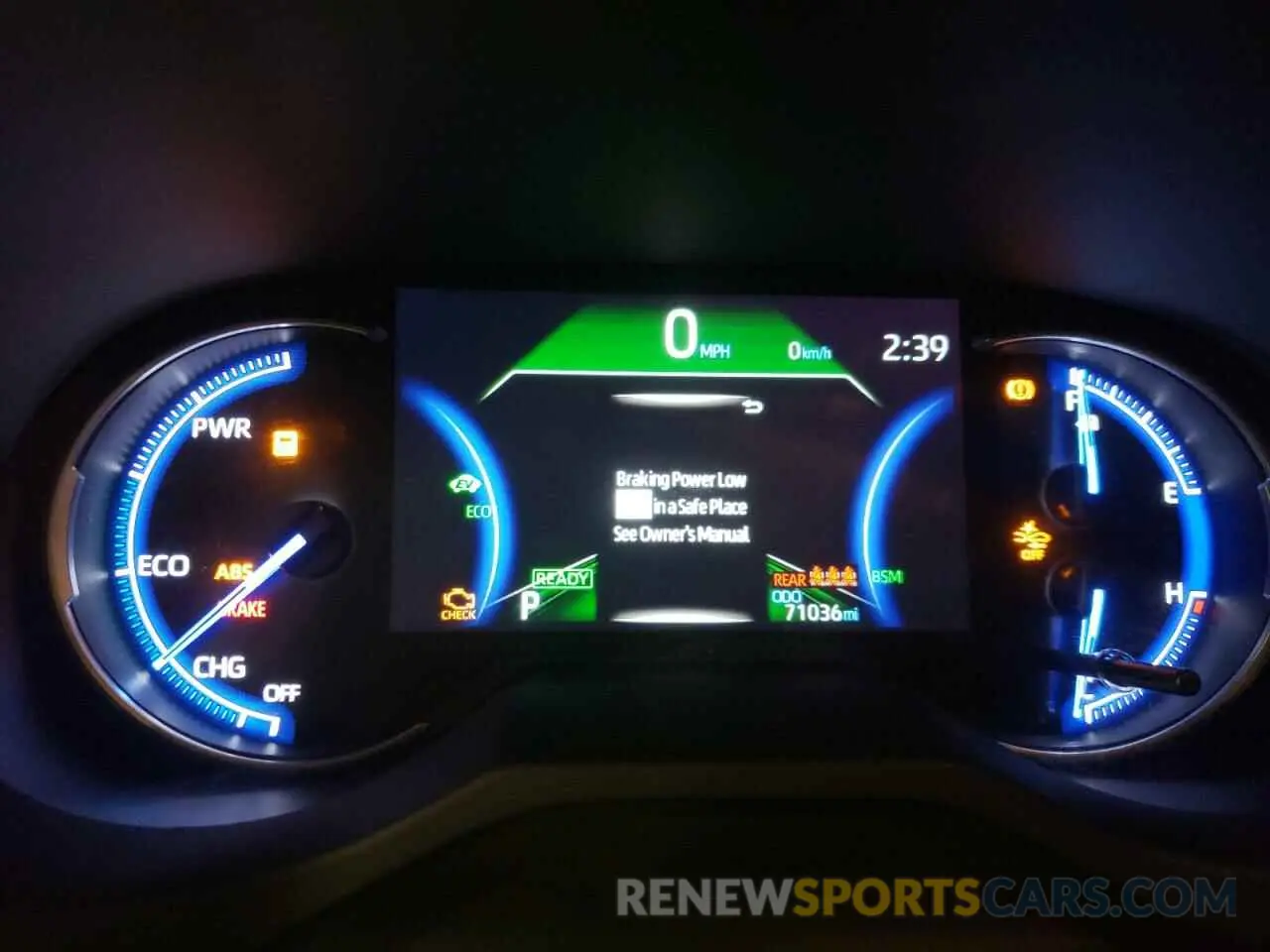 9 fotografías del automóvil dañado JTMEWRFV1LJ043370 TOYOTA RAV4 2020