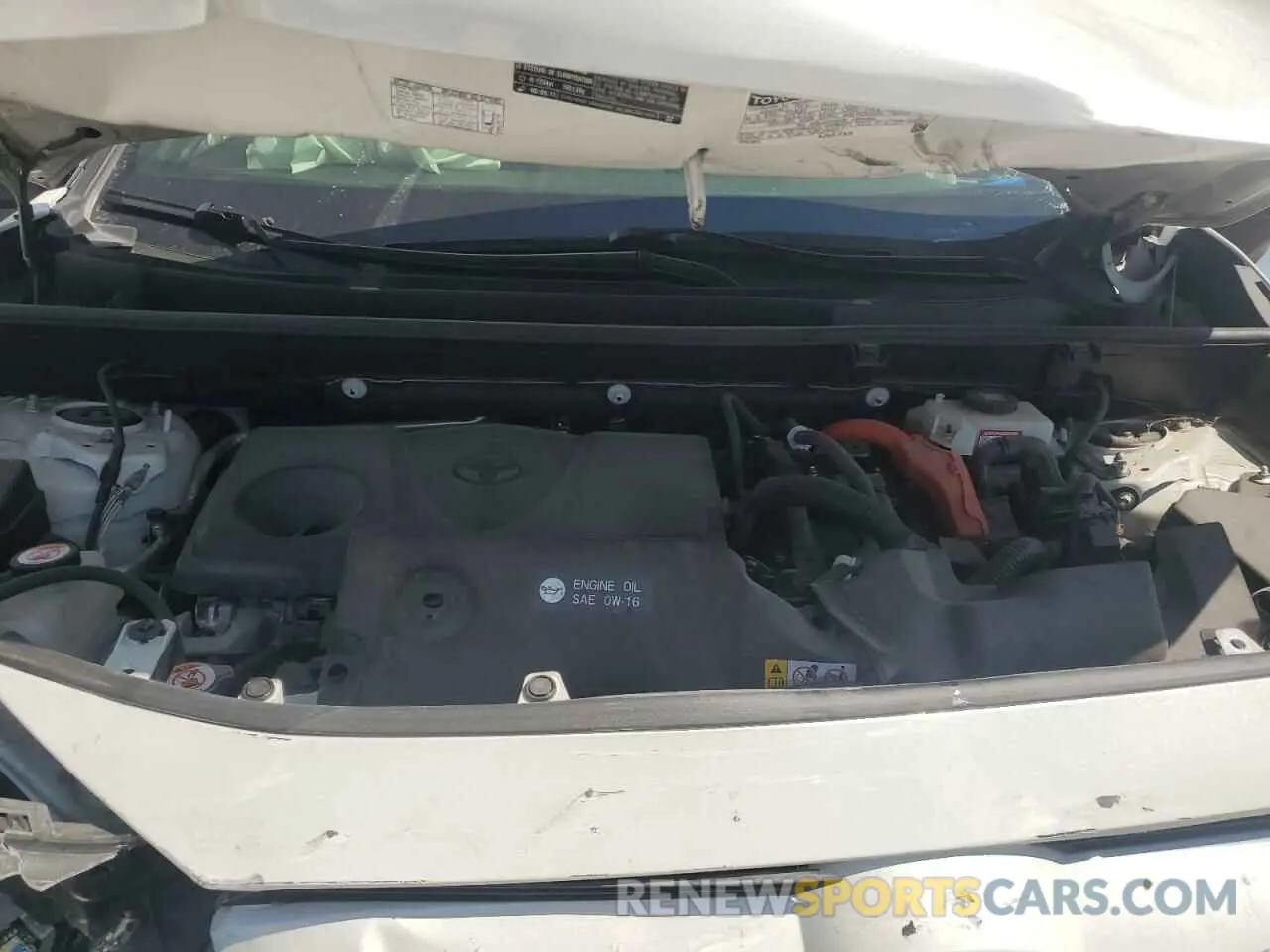 12 fotografías del automóvil dañado JTMEWRFV3LD532660 TOYOTA RAV4 2020