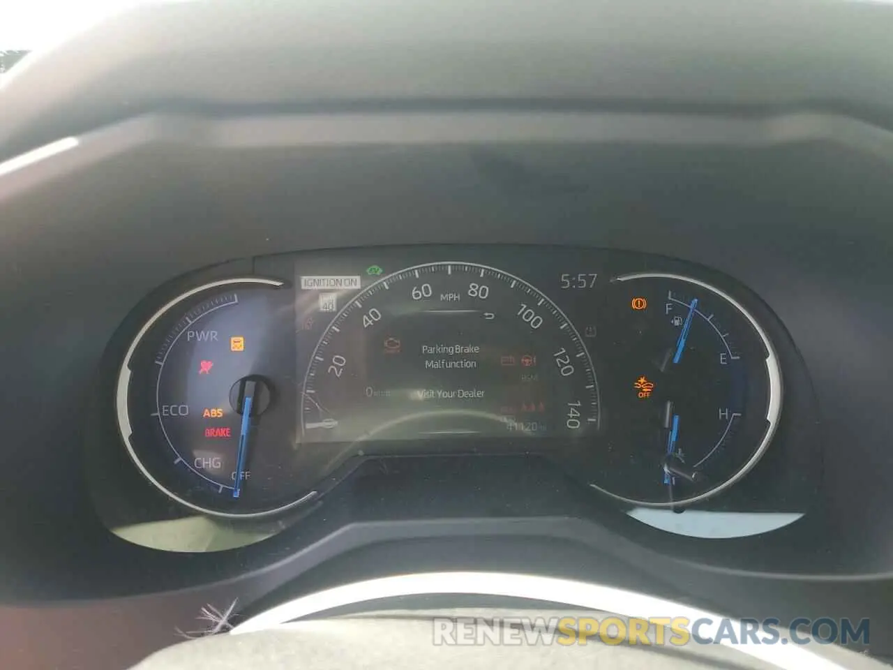 9 fotografías del automóvil dañado JTMEWRFV3LD532660 TOYOTA RAV4 2020