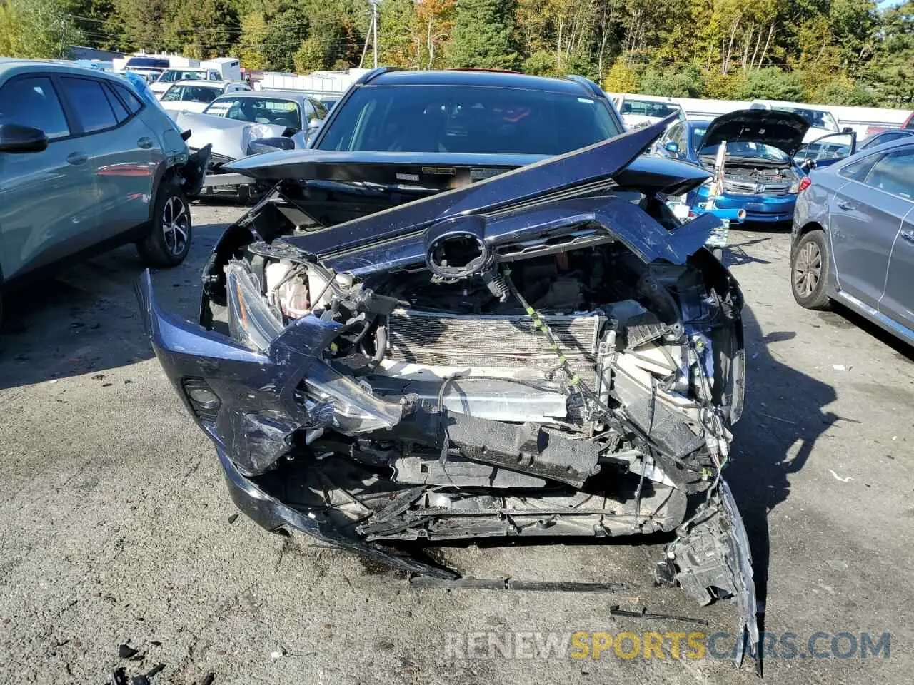 5 fotografías del automóvil dañado JTMEWRFV3LD538460 TOYOTA RAV4 2020