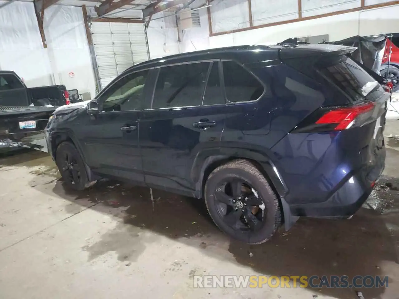 2 fotografías del automóvil dañado JTMEWRFV3LD547045 TOYOTA RAV4 2020