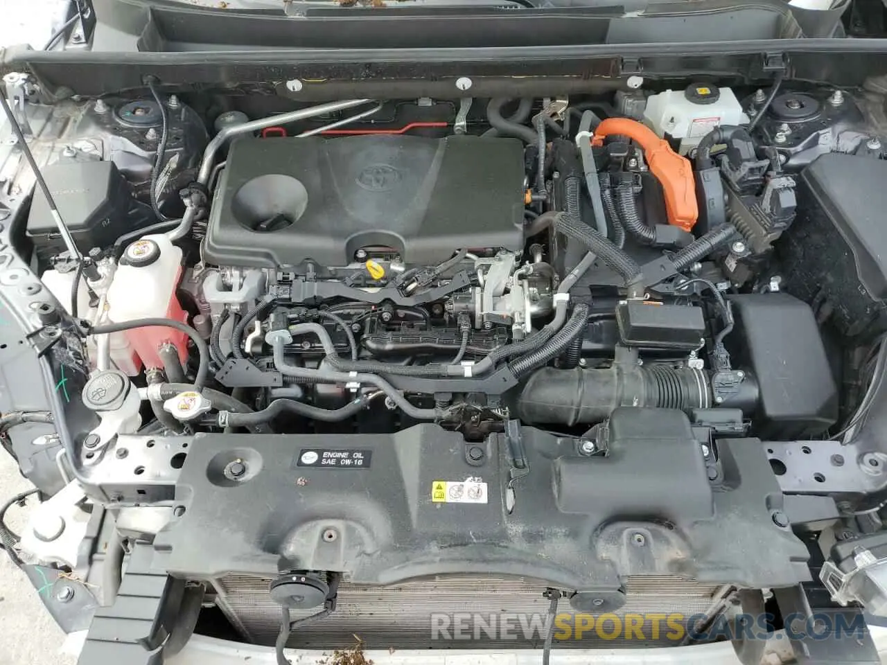 12 fotografías del automóvil dañado JTMEWRFV3LJ031687 TOYOTA RAV4 2020