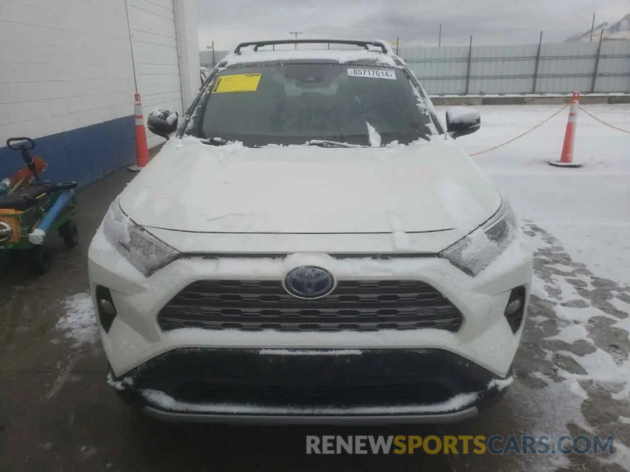 5 fotografías del automóvil dañado JTMEWRFV4LJ034954 TOYOTA RAV4 2020