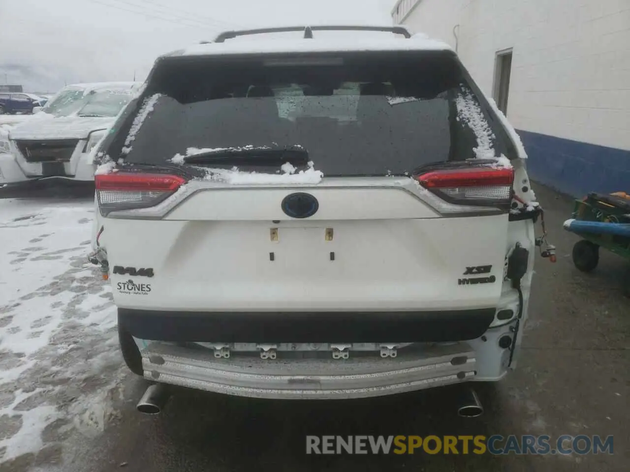 6 fotografías del automóvil dañado JTMEWRFV4LJ034954 TOYOTA RAV4 2020