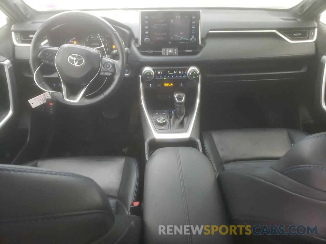 8 fotografías del automóvil dañado JTMEWRFV4LJ034954 TOYOTA RAV4 2020