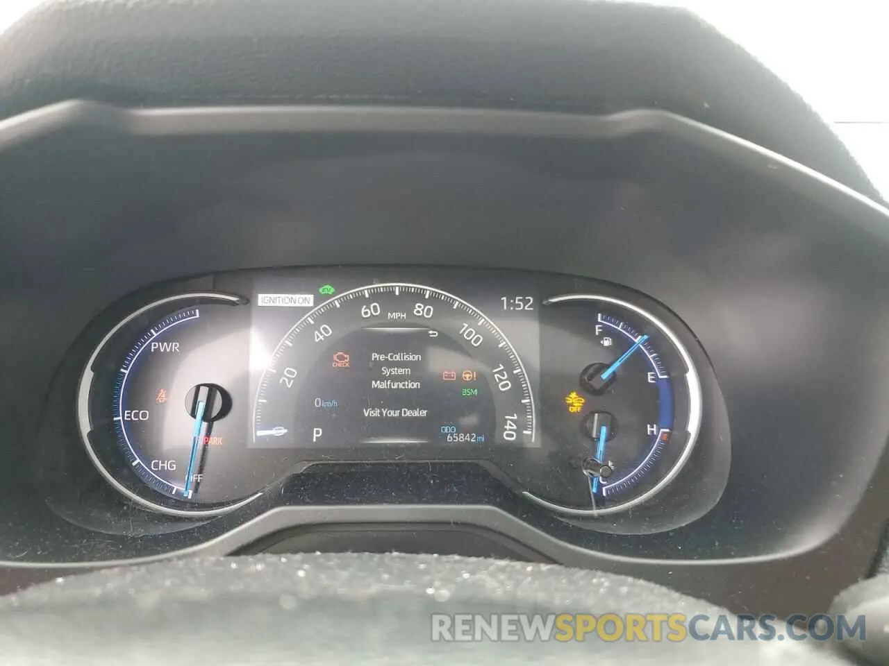 9 fotografías del automóvil dañado JTMEWRFV4LJ041144 TOYOTA RAV4 2020