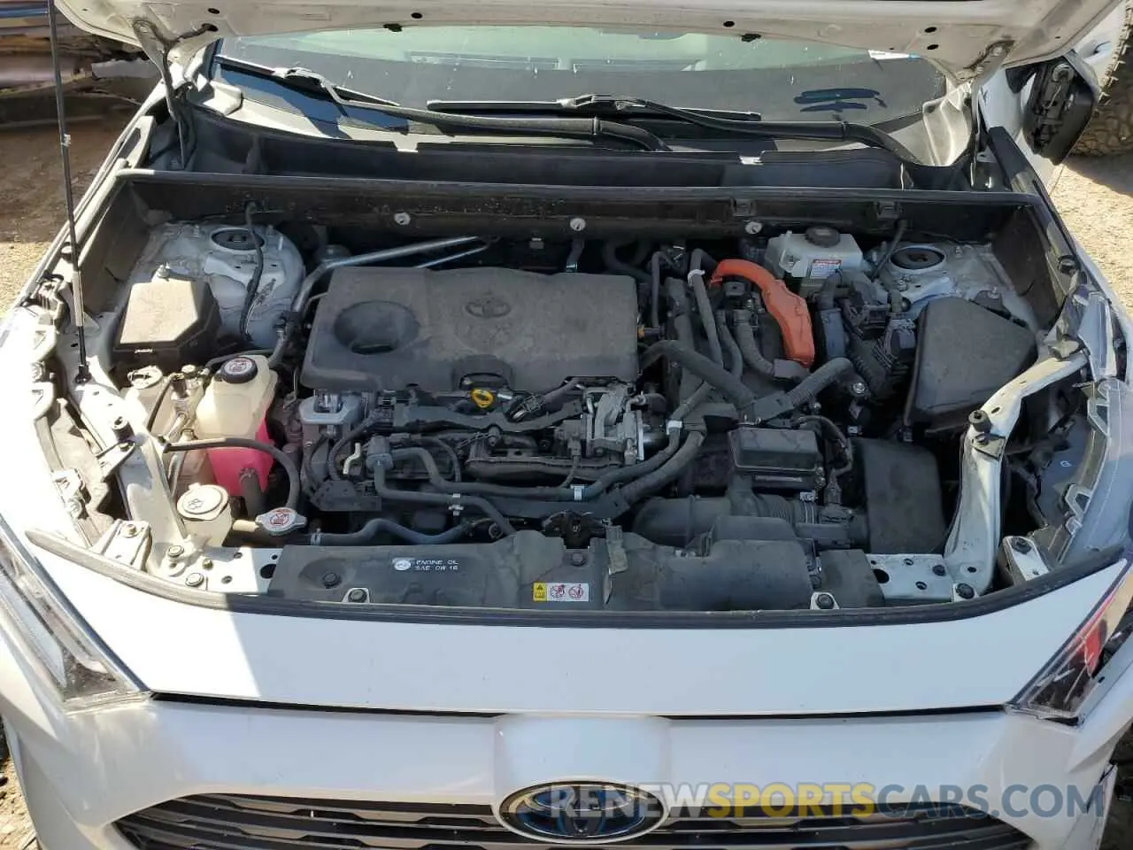 12 fotografías del automóvil dañado JTMEWRFV4LJ046182 TOYOTA RAV4 2020