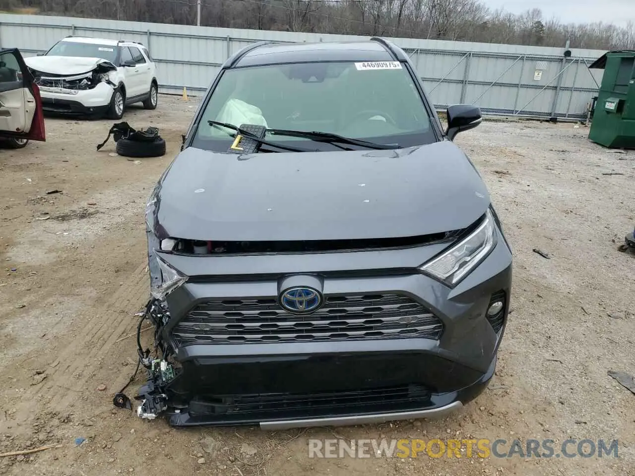 5 fotografías del automóvil dañado JTMEWRFV5LD533051 TOYOTA RAV4 2020