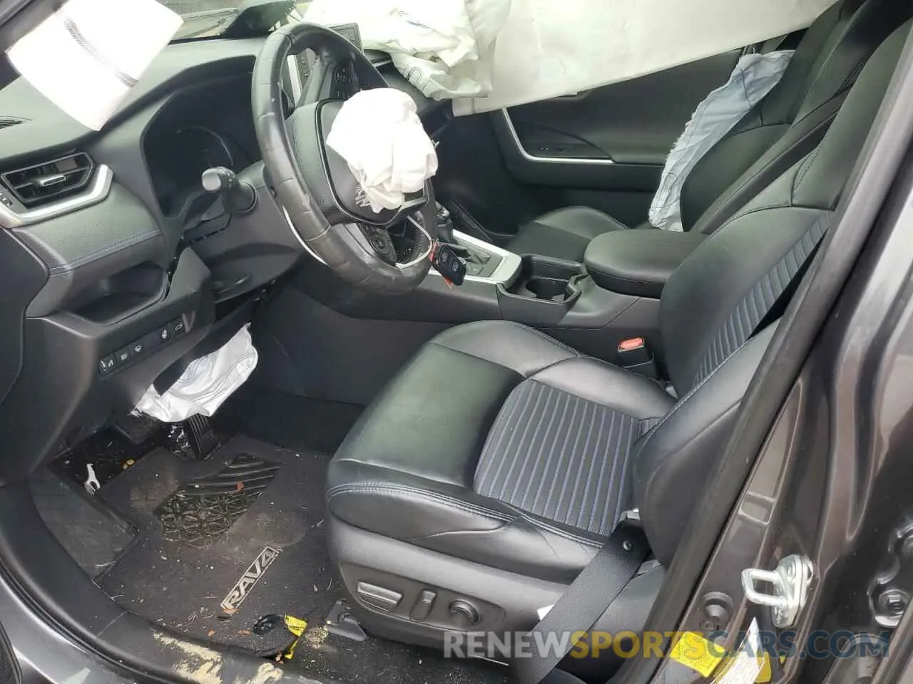 7 fotografías del automóvil dañado JTMEWRFV5LD533051 TOYOTA RAV4 2020