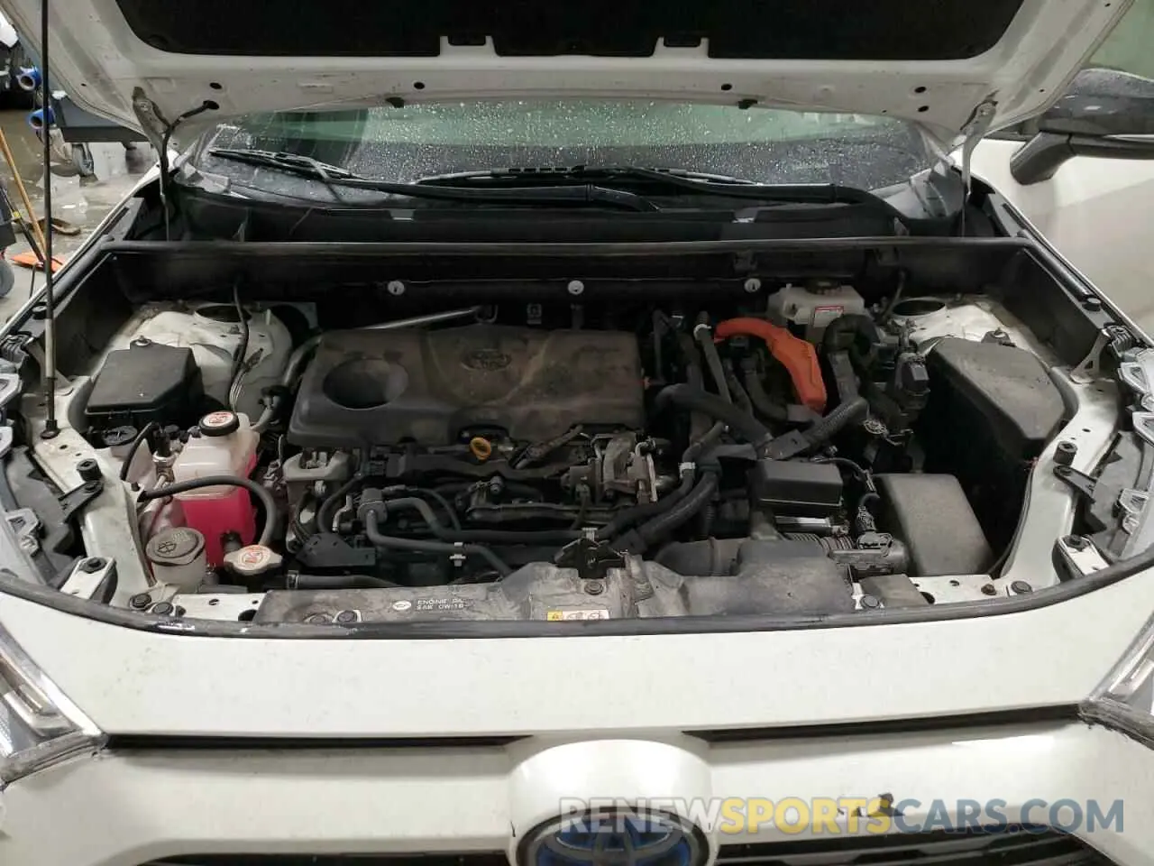 14 fotografías del automóvil dañado JTMEWRFV7LD527123 TOYOTA RAV4 2020