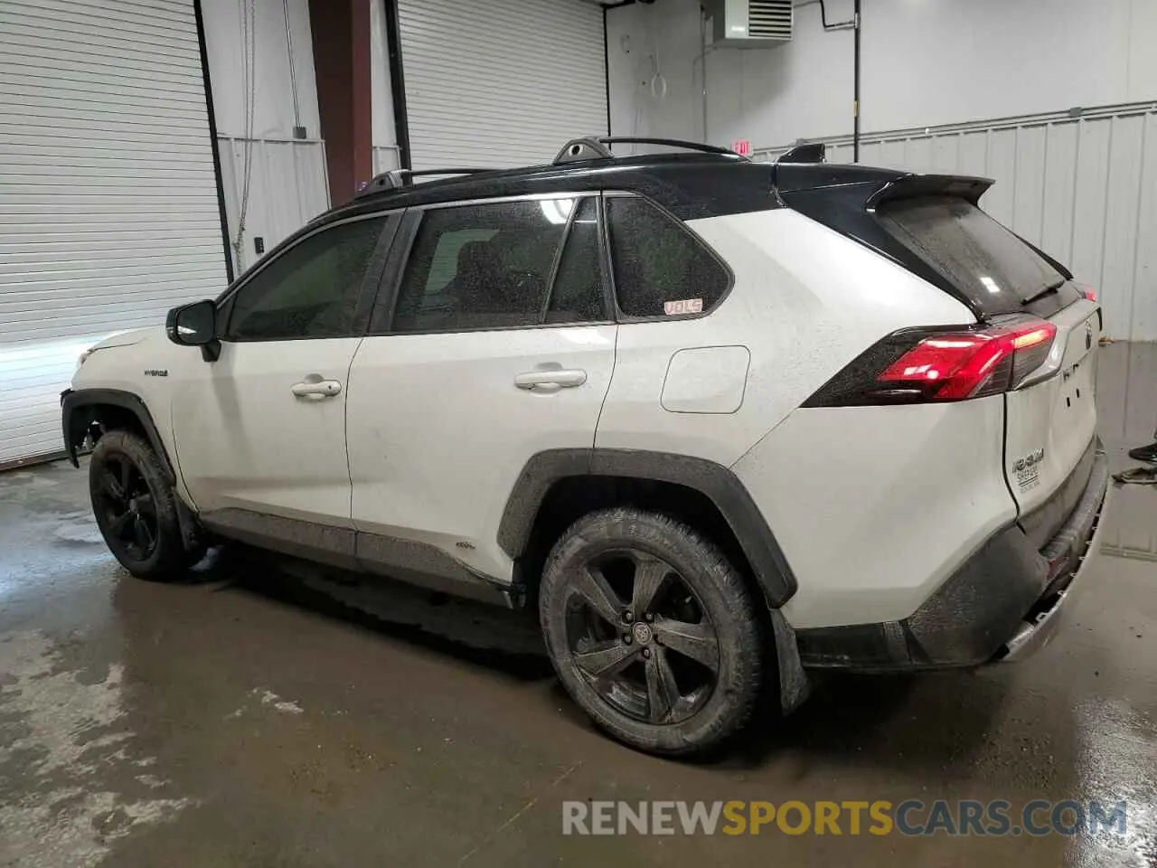 2 fotografías del automóvil dañado JTMEWRFV7LD527123 TOYOTA RAV4 2020