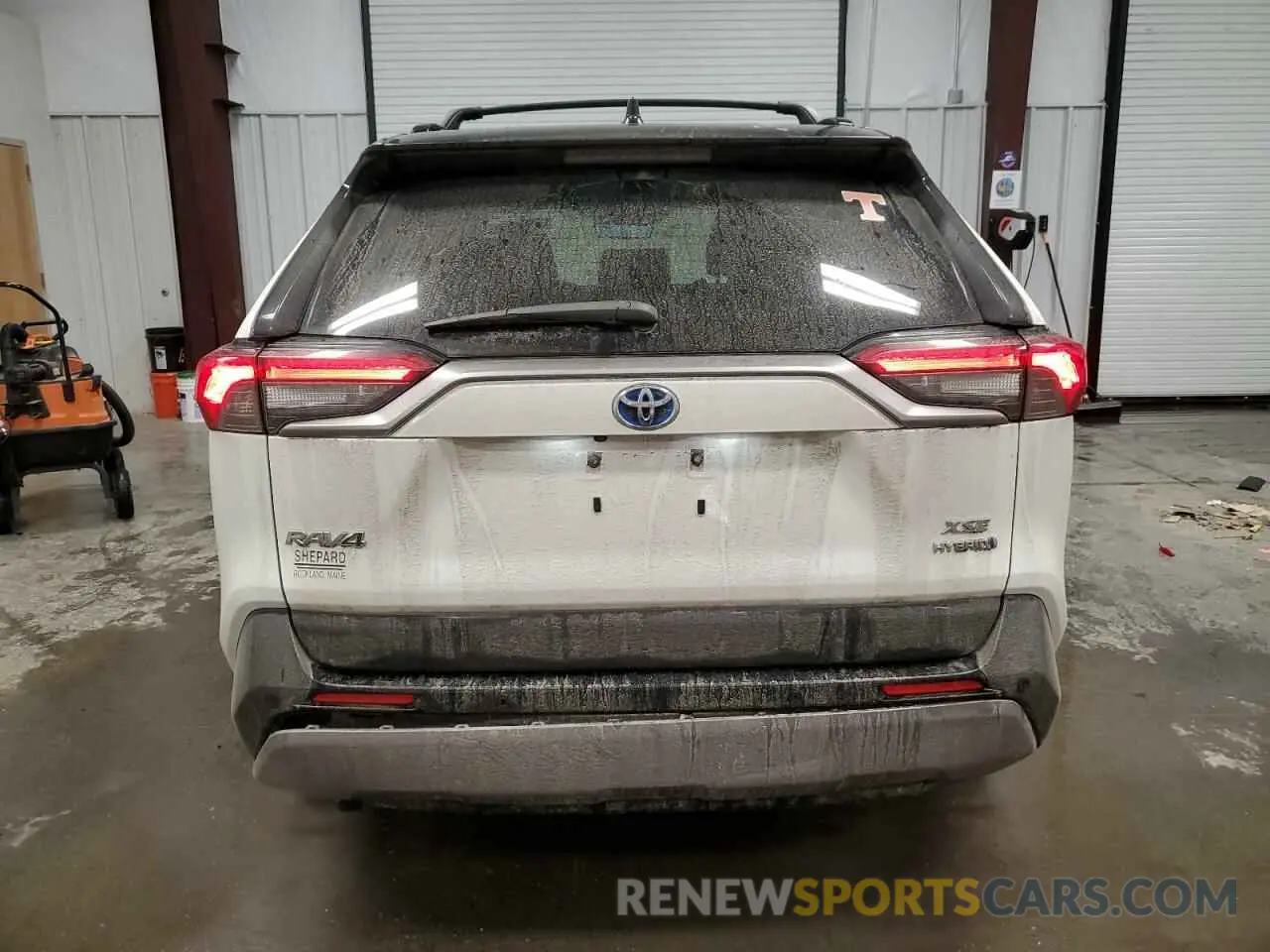6 fotografías del automóvil dañado JTMEWRFV7LD527123 TOYOTA RAV4 2020