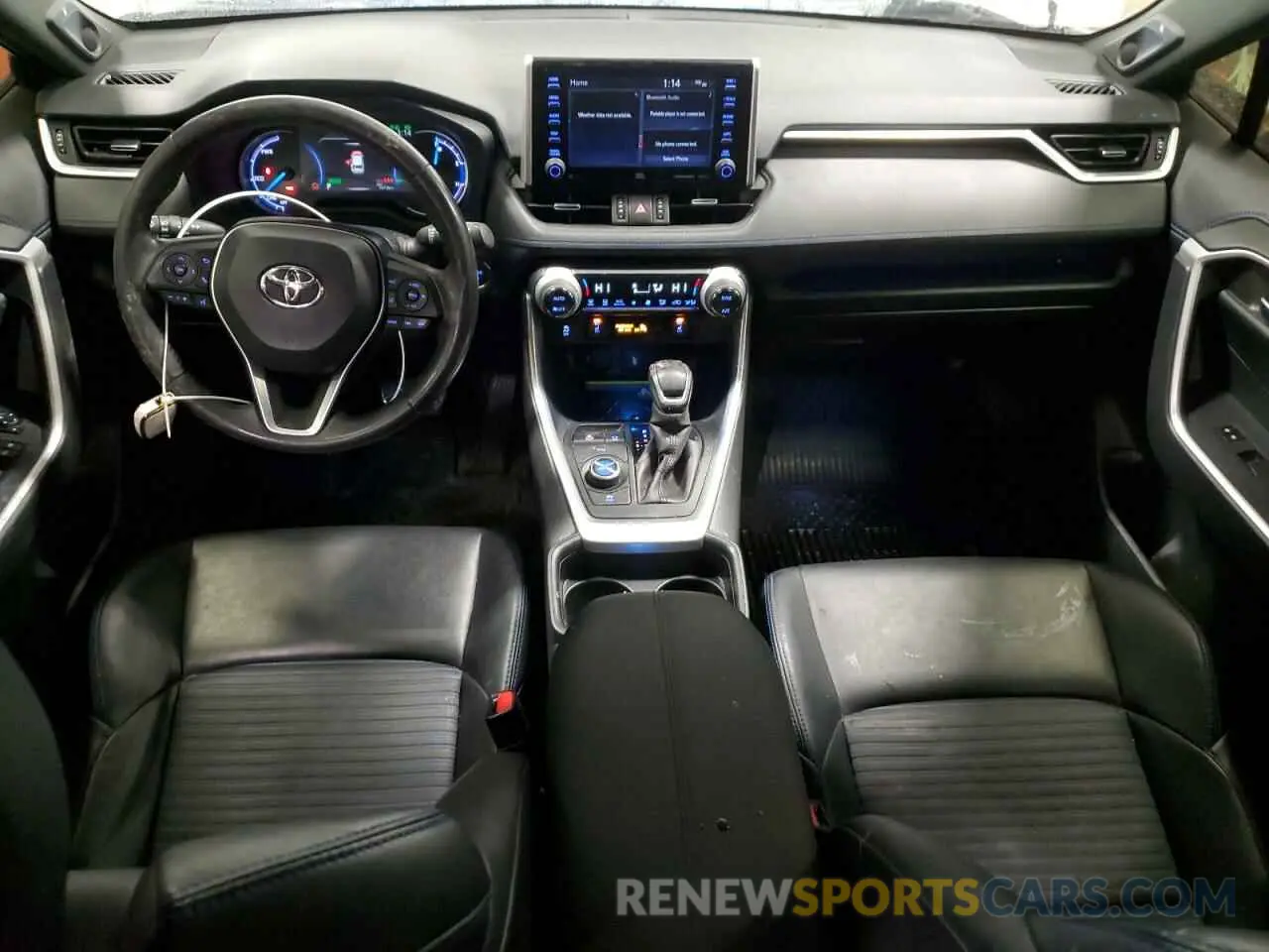 8 fotografías del automóvil dañado JTMEWRFV7LD527123 TOYOTA RAV4 2020