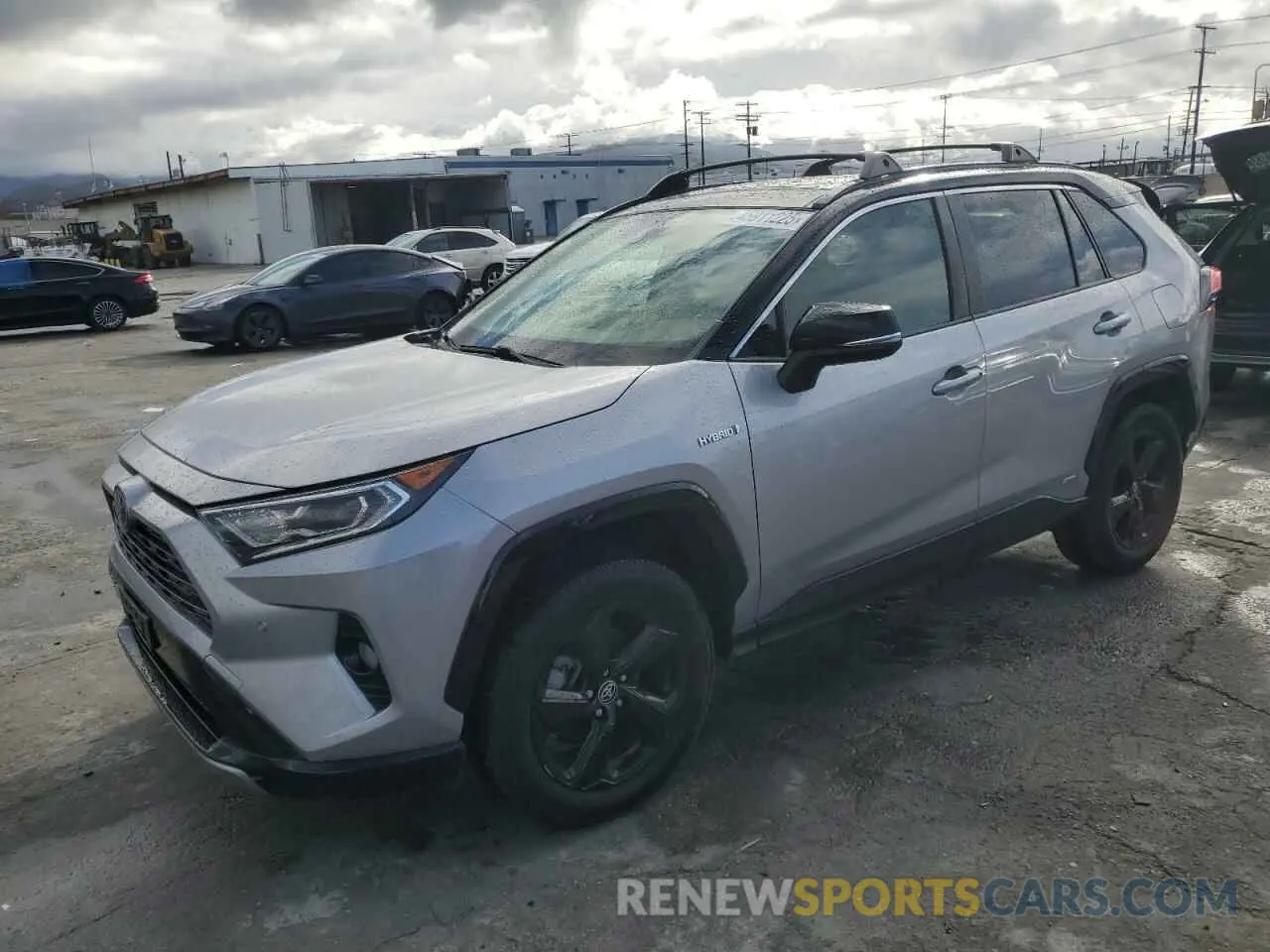 1 fotografías del automóvil dañado JTMEWRFV8LD551236 TOYOTA RAV4 2020