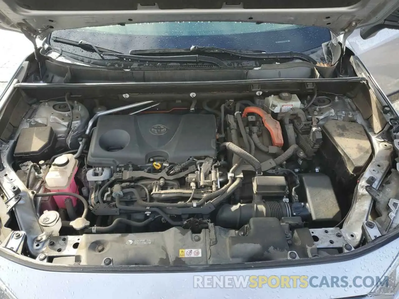 12 fotografías del automóvil dañado JTMEWRFV8LD551236 TOYOTA RAV4 2020