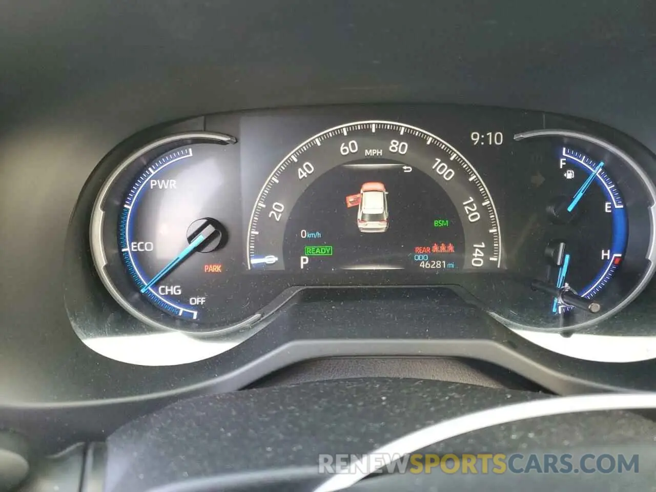 9 fotografías del automóvil dañado JTMEWRFV8LD551236 TOYOTA RAV4 2020
