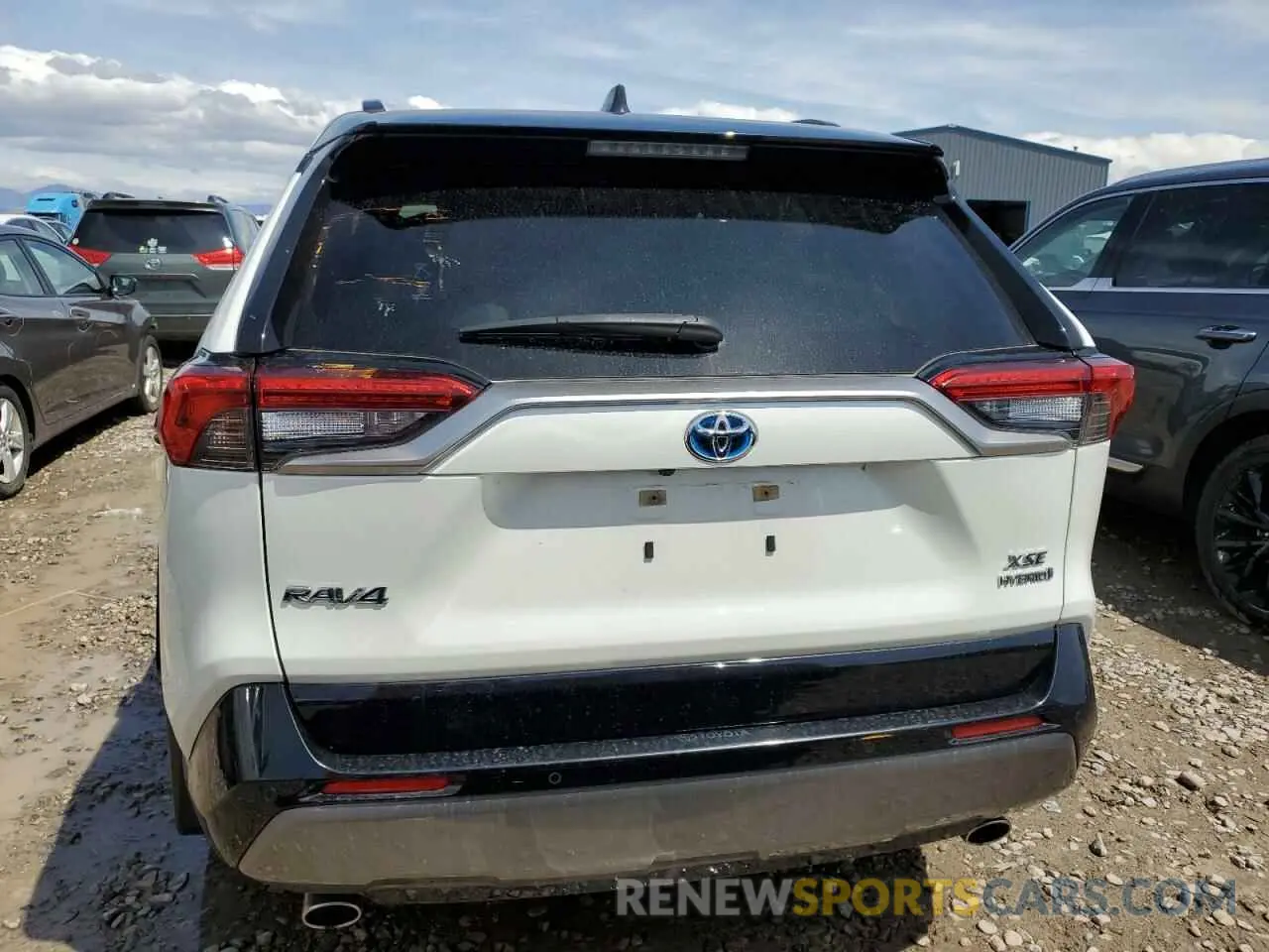 6 fotografías del automóvil dañado JTMEWRFV8LJ035525 TOYOTA RAV4 2020