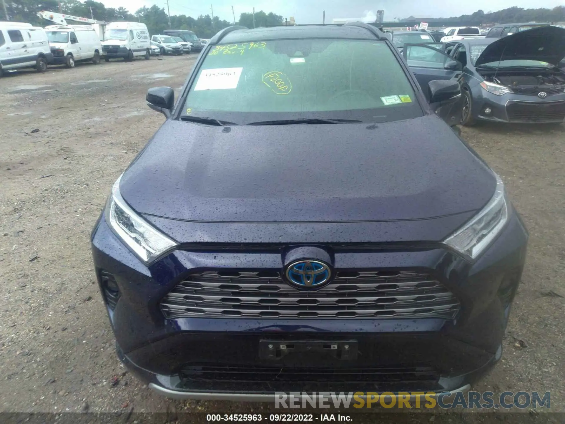 6 fotografías del automóvil dañado JTMEWRFV8LJ038408 TOYOTA RAV4 2020