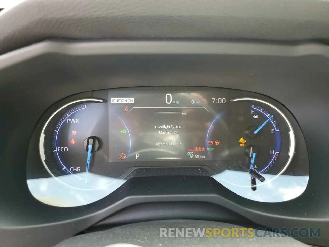 9 fotografías del automóvil dañado JTMEWRFV9LD539385 TOYOTA RAV4 2020