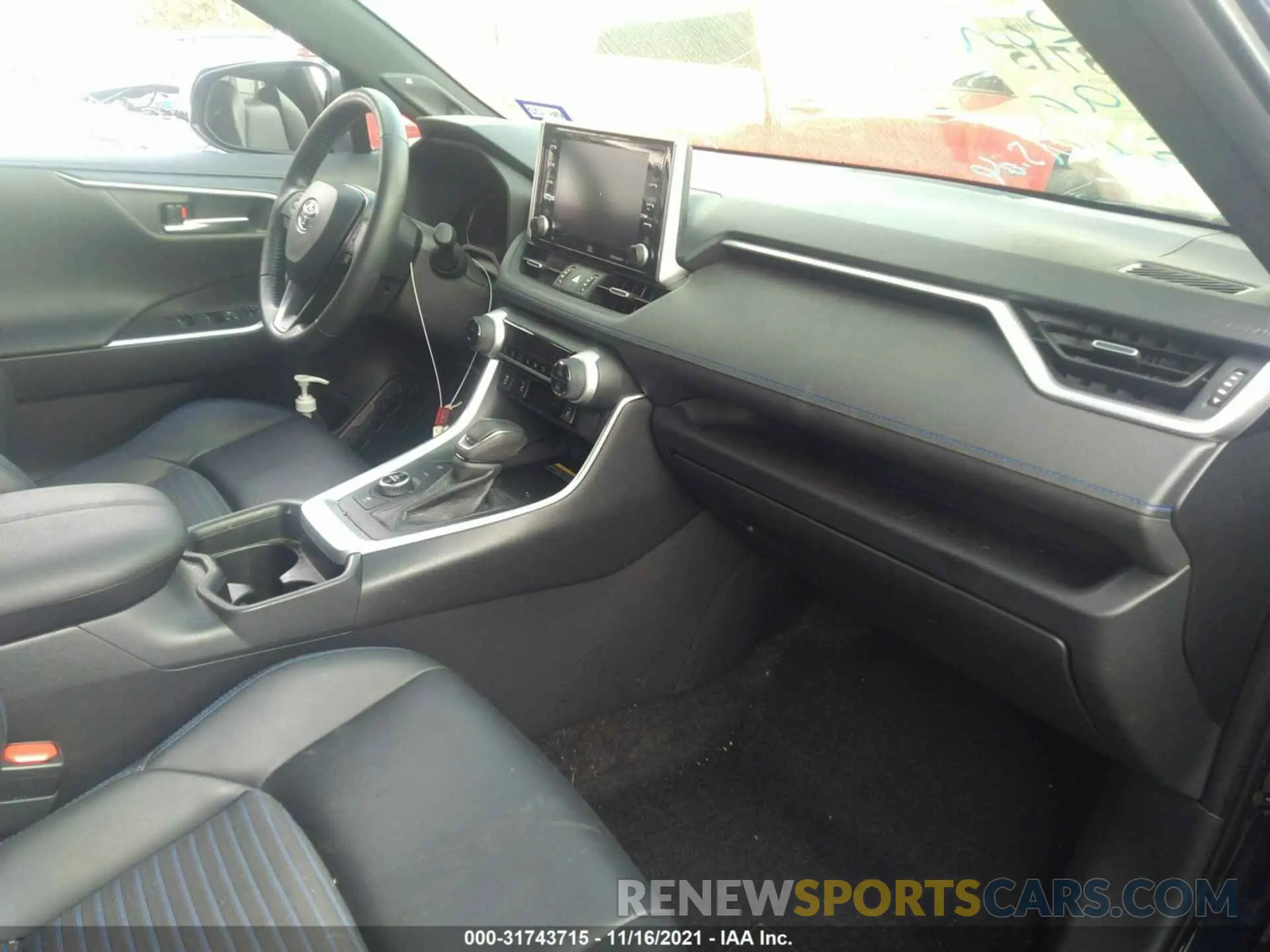 5 fotografías del automóvil dañado JTMEWRFV9LD546515 TOYOTA RAV4 2020