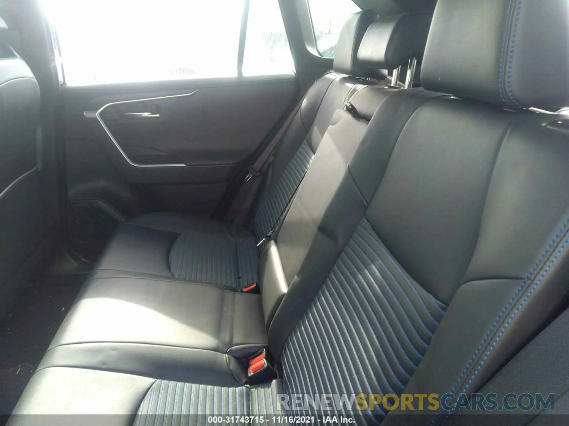 8 fotografías del automóvil dañado JTMEWRFV9LD546515 TOYOTA RAV4 2020
