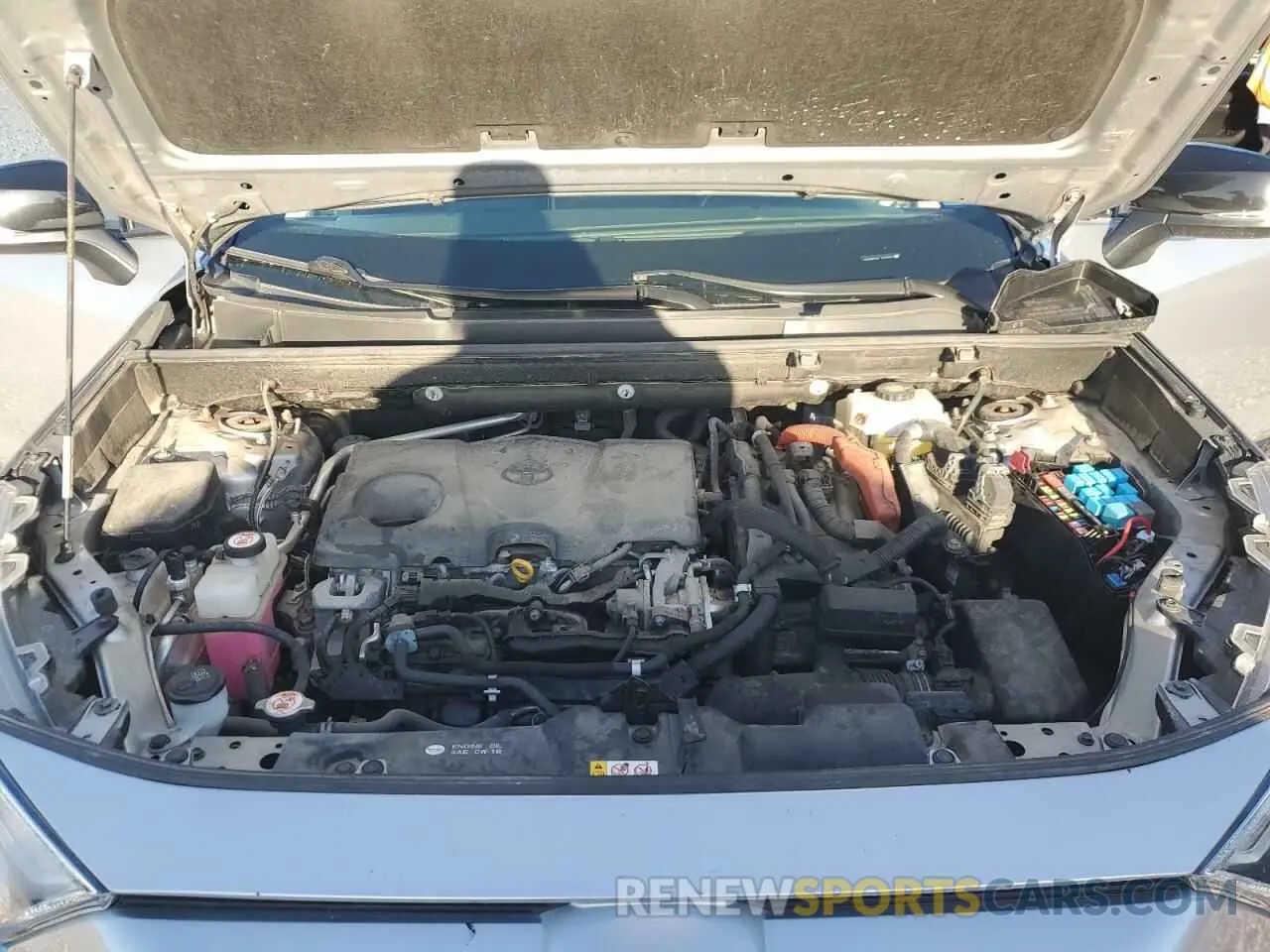 12 fotografías del automóvil dañado JTMEWRFV9LJ033203 TOYOTA RAV4 2020