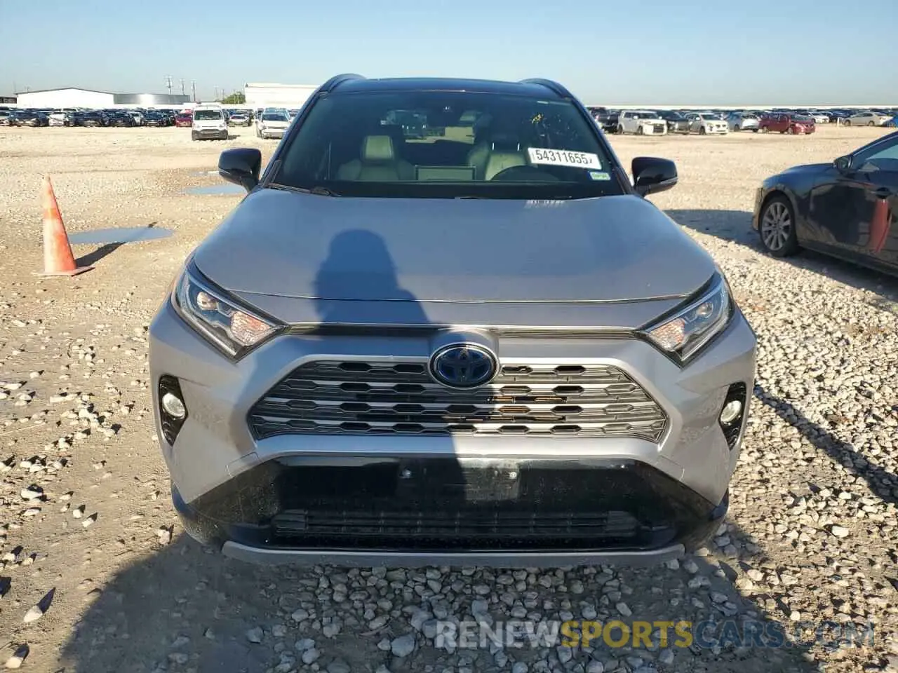 5 fotografías del automóvil dañado JTMEWRFV9LJ033203 TOYOTA RAV4 2020