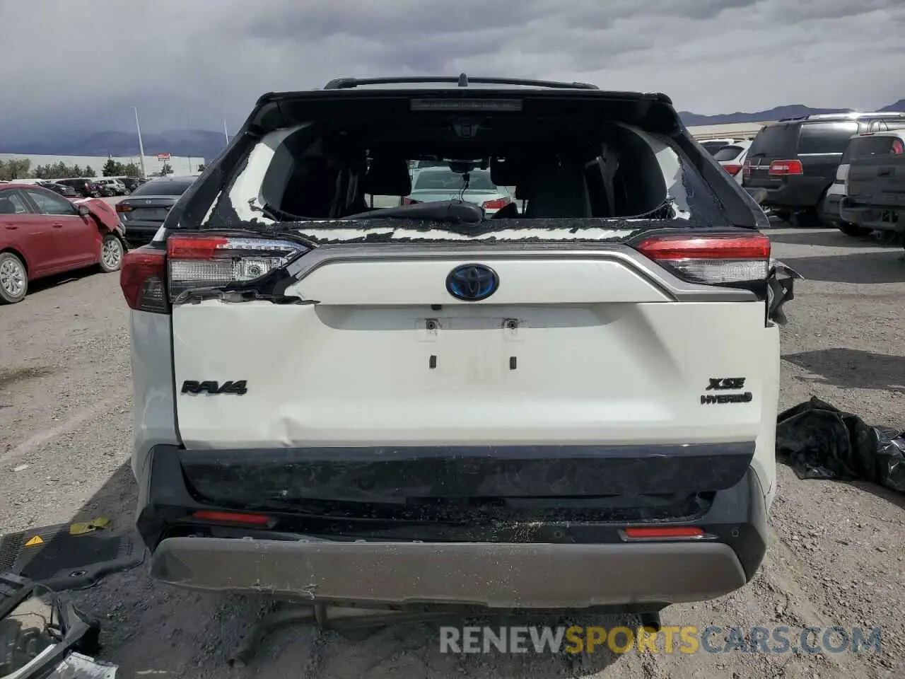 6 fotografías del automóvil dañado JTMEWRFVXLD528668 TOYOTA RAV4 2020