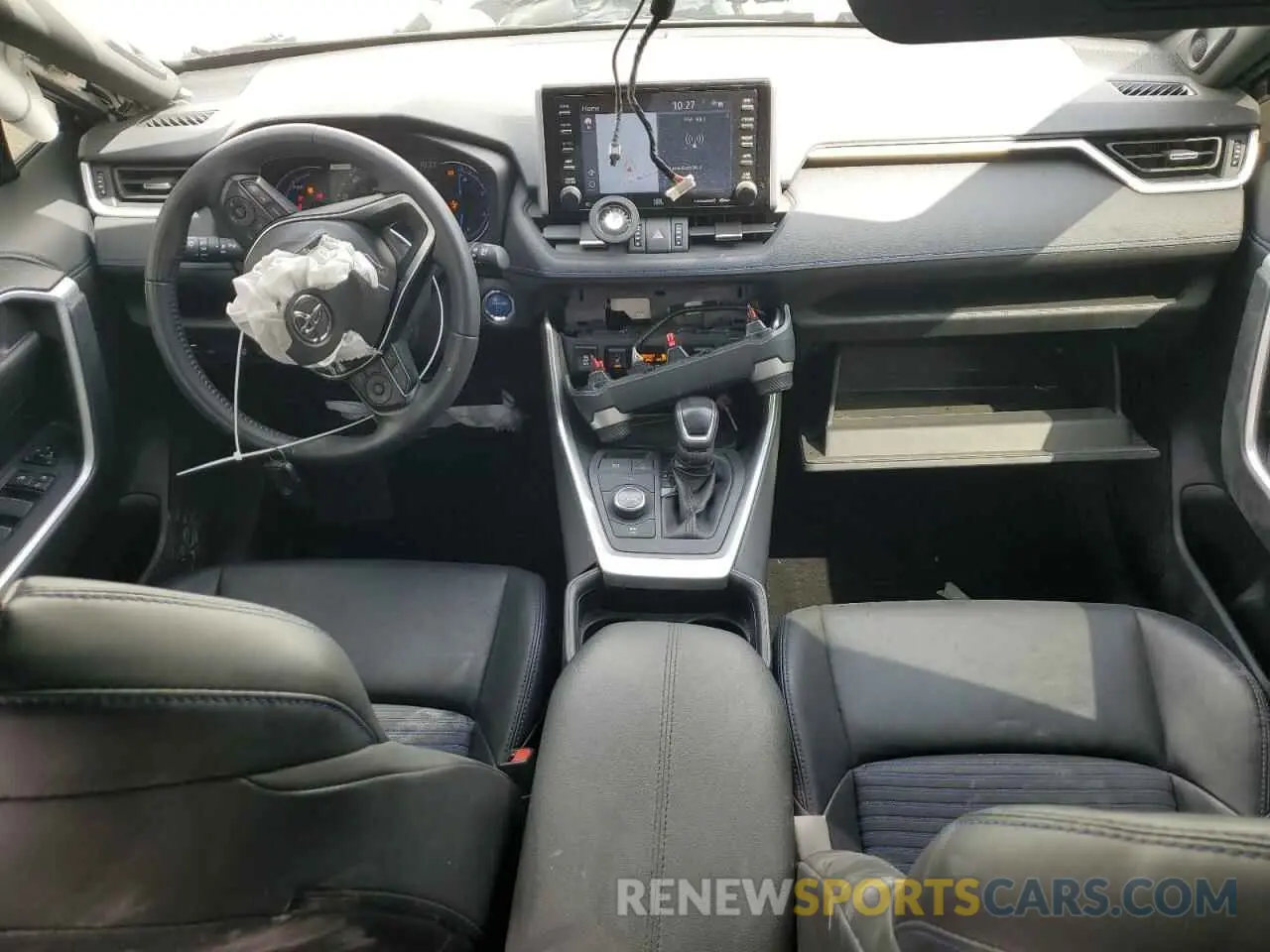 8 fotografías del automóvil dañado JTMEWRFVXLD528668 TOYOTA RAV4 2020