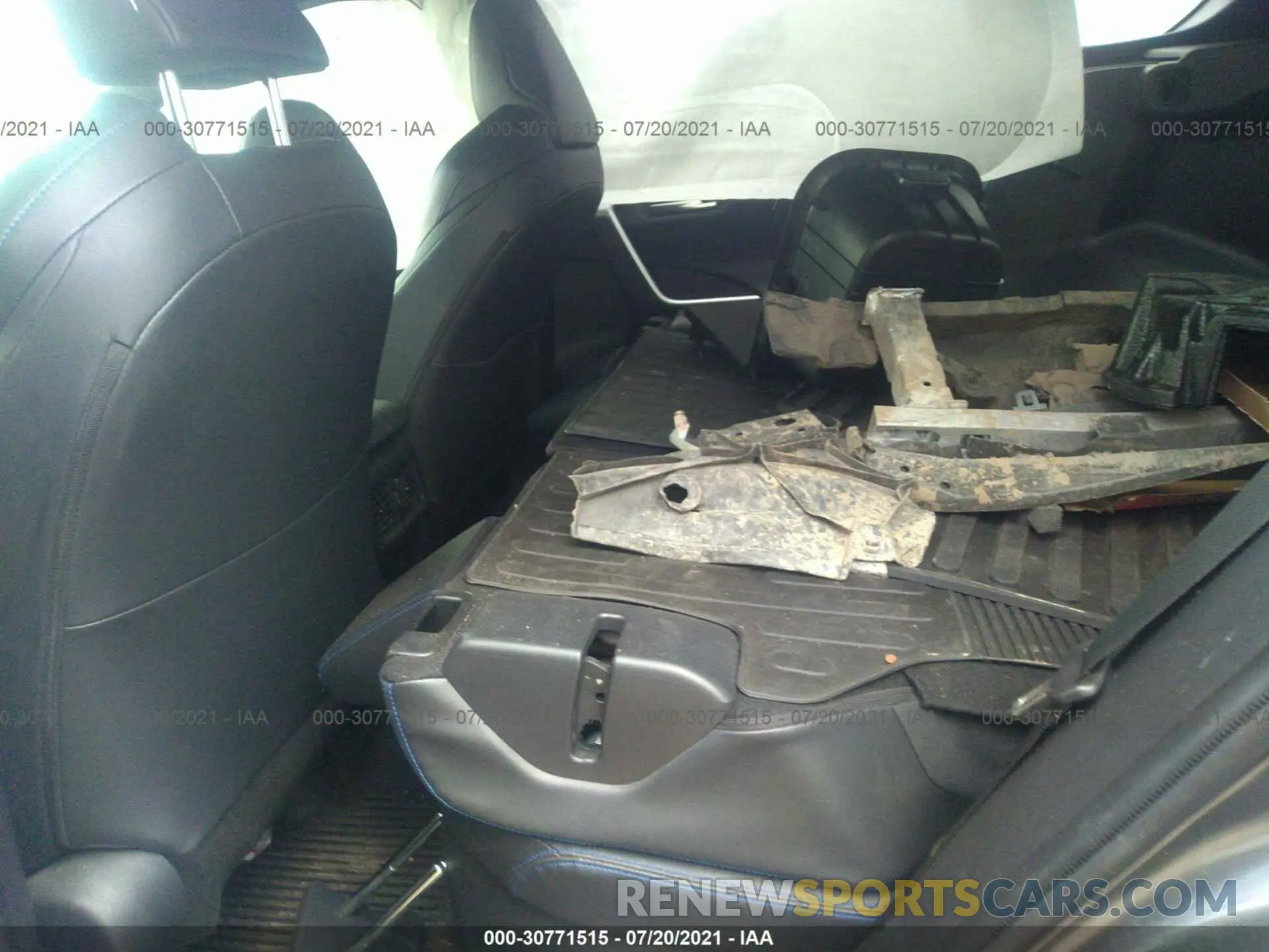 8 fotografías del automóvil dañado JTMEWRFVXLD545311 TOYOTA RAV4 2020