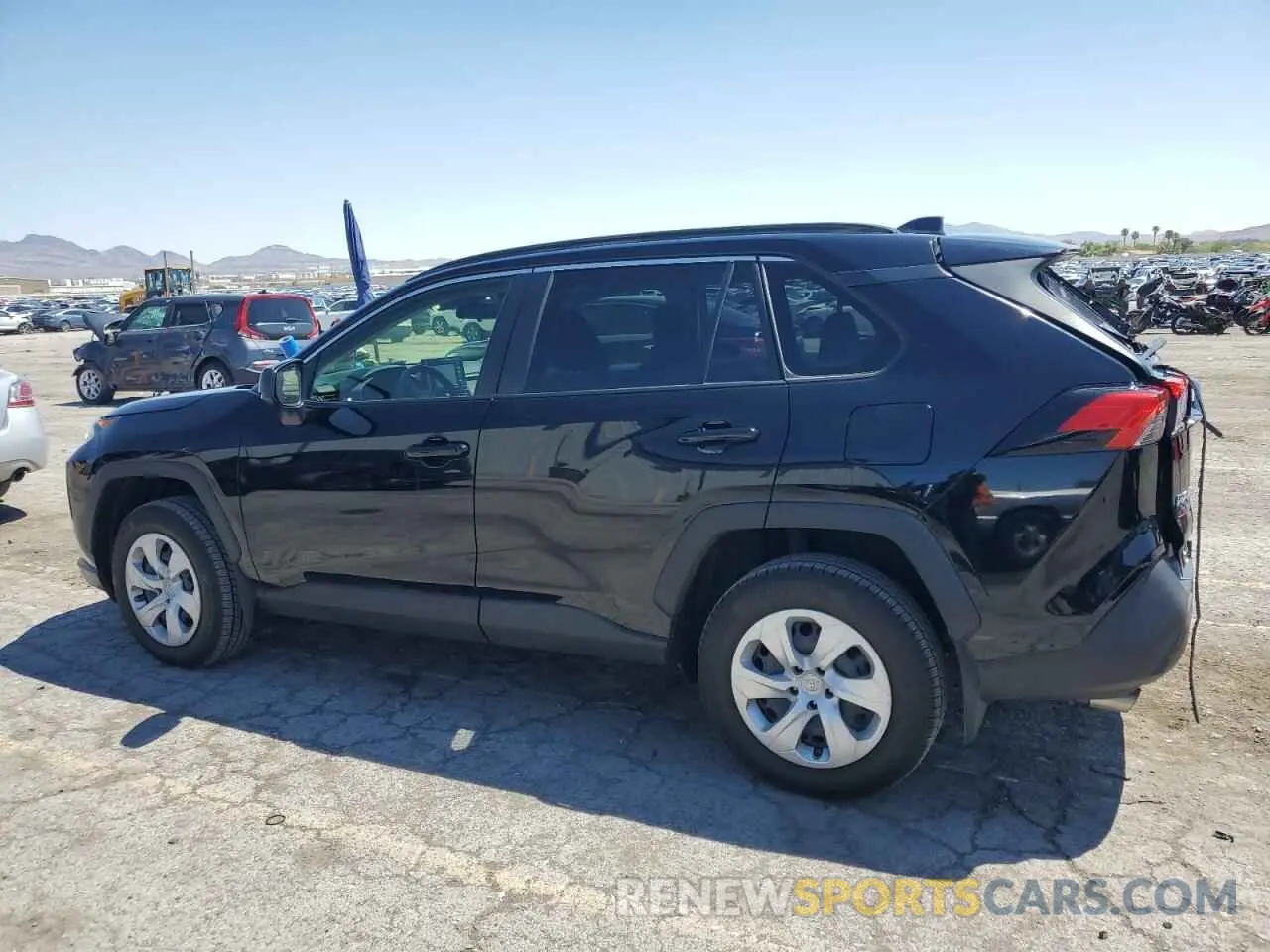 2 fotografías del automóvil dañado JTMF1RFV0LD052420 TOYOTA RAV4 2020