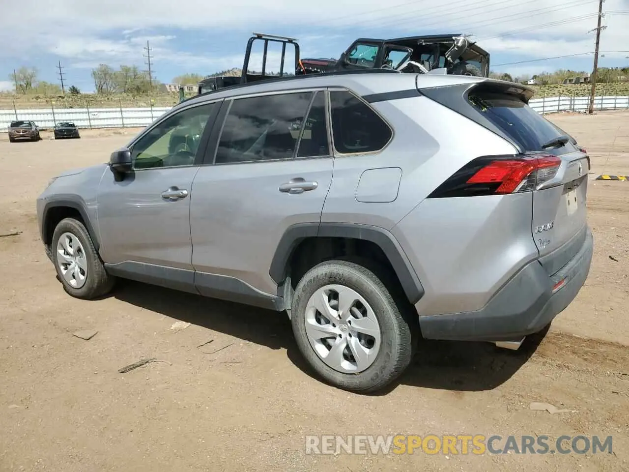 2 fotografías del automóvil dañado JTMF1RFV0LD065040 TOYOTA RAV4 2020
