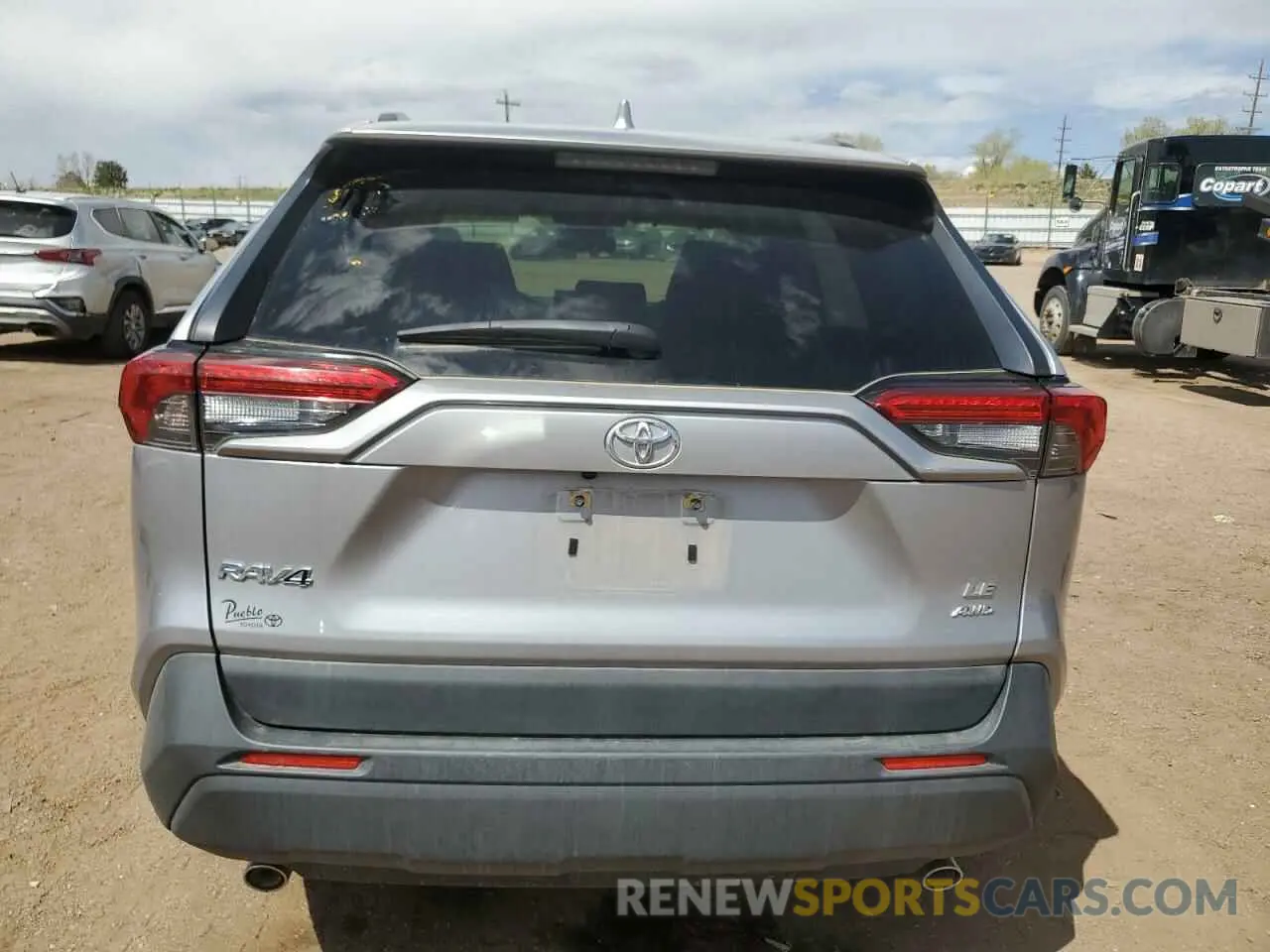6 fotografías del automóvil dañado JTMF1RFV0LD065040 TOYOTA RAV4 2020