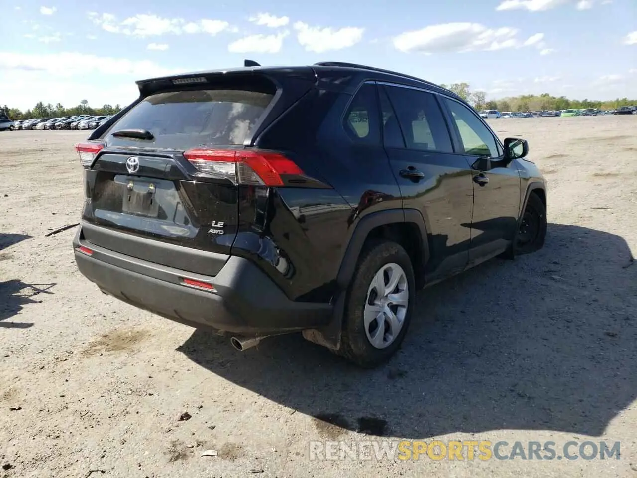 4 fotografías del automóvil dañado JTMF1RFV2LD063497 TOYOTA RAV4 2020