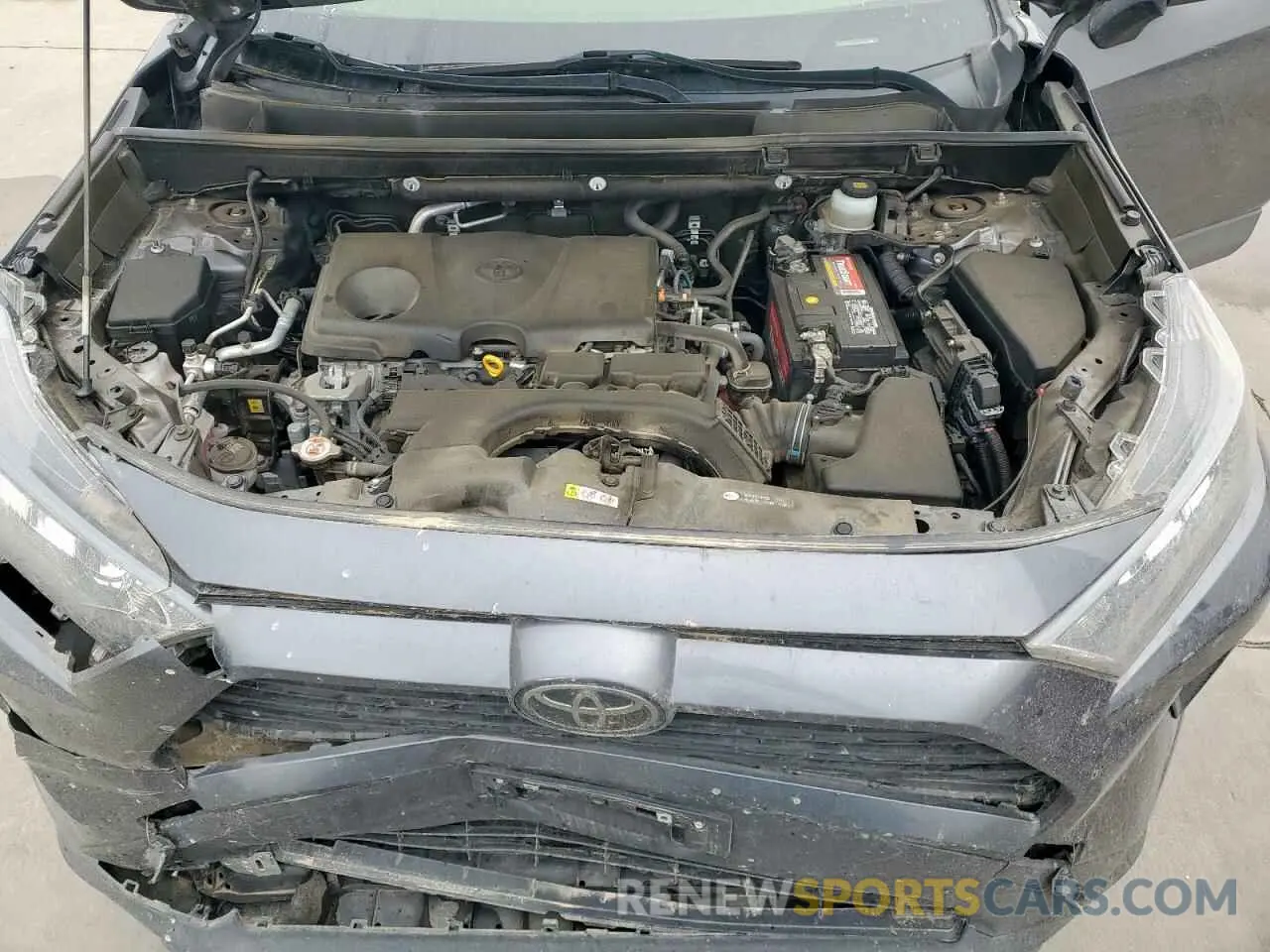 12 fotografías del automóvil dañado JTMF1RFV3LD053710 TOYOTA RAV4 2020