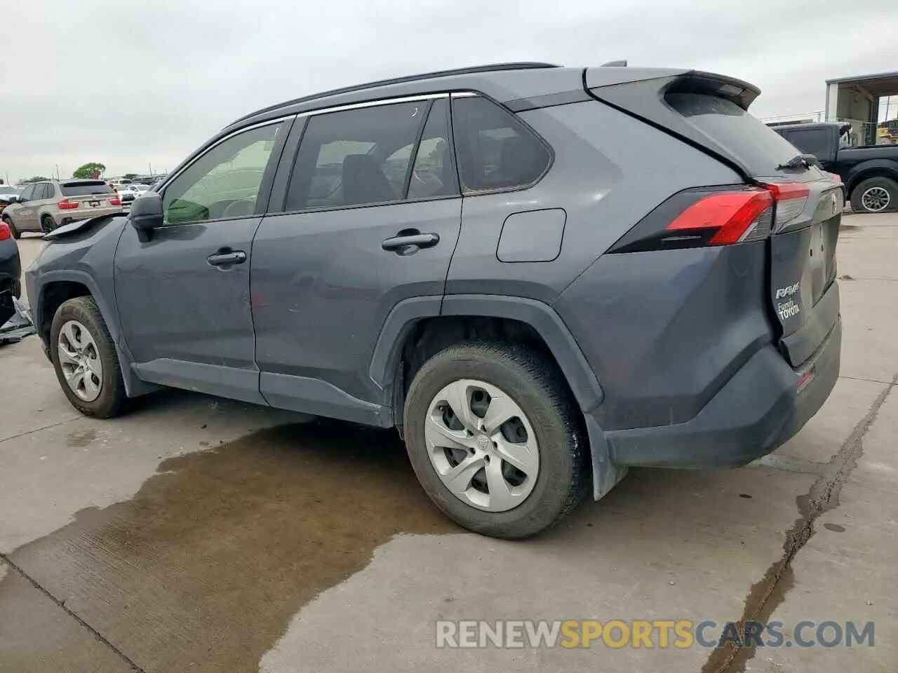 2 fotografías del automóvil dañado JTMF1RFV3LD053710 TOYOTA RAV4 2020