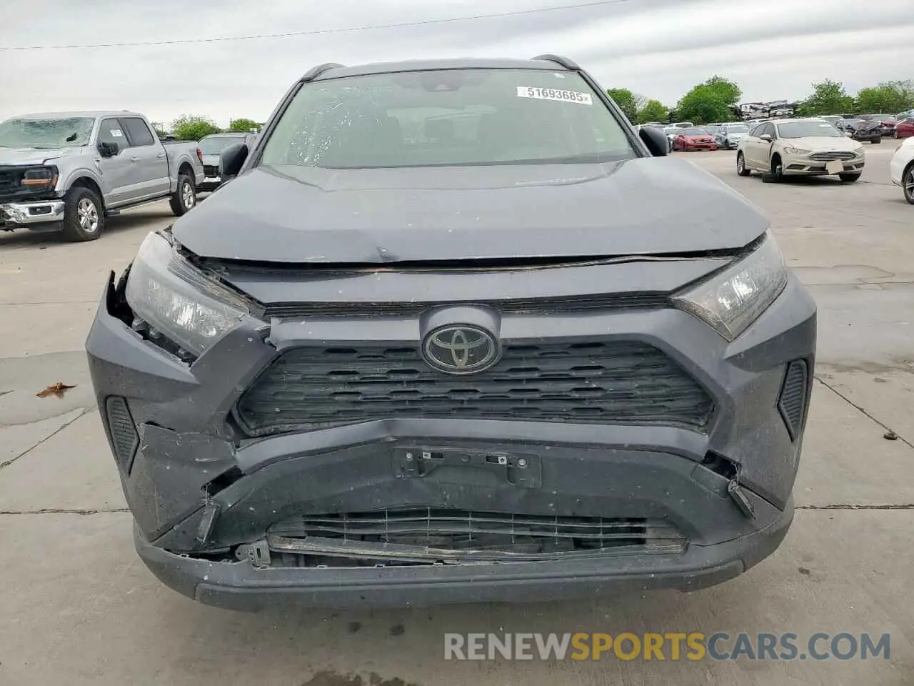 5 fotografías del automóvil dañado JTMF1RFV3LD053710 TOYOTA RAV4 2020