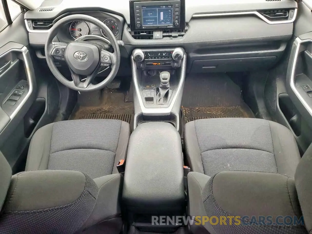 8 fotografías del automóvil dañado JTMF1RFV3LD053710 TOYOTA RAV4 2020