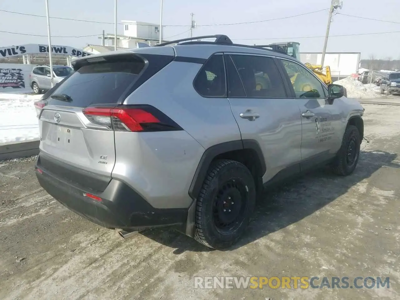 4 fotografías del automóvil dañado JTMF1RFV5LD051733 TOYOTA RAV4 2020