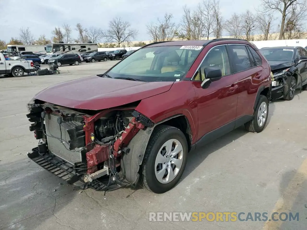 1 fotografías del automóvil dañado JTMF1RFV7LD055718 TOYOTA RAV4 2020